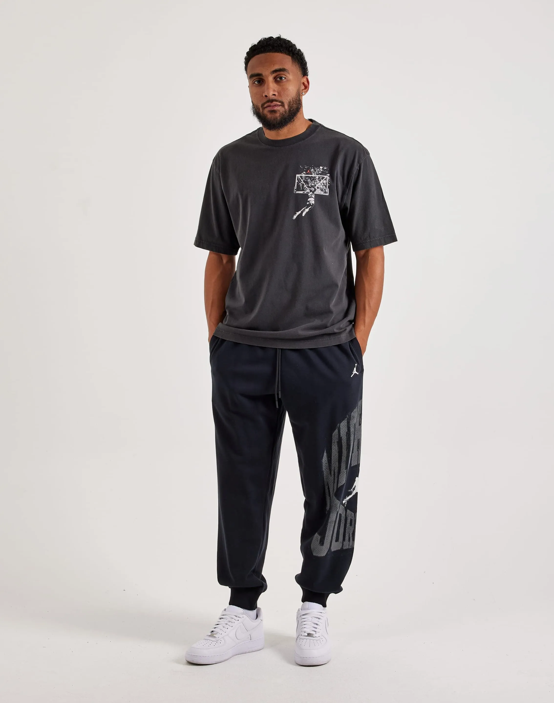 Jordan Brooklyn Collegiate Fleece Pants Glitter Glow NonSlipGrip