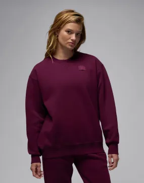 Sheer Fit Airtight Zipper Jordan Brooklyn Fleece Crewneck Sweatshirt