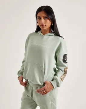 AI Style Design Glow Jordan Brooklyn Fleece Hoodie