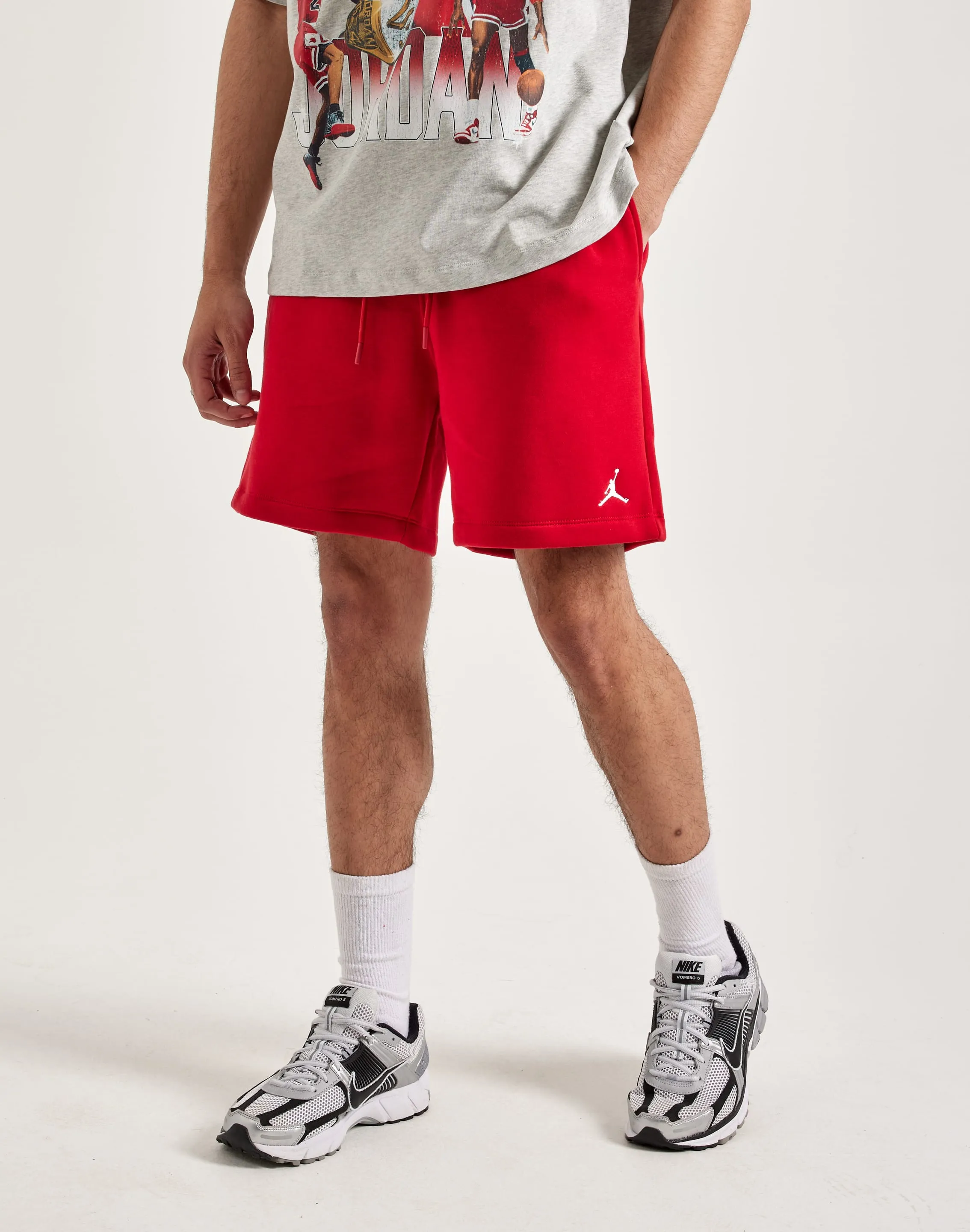 Jordan Brooklyn Fleece Shorts Flexible Waistline