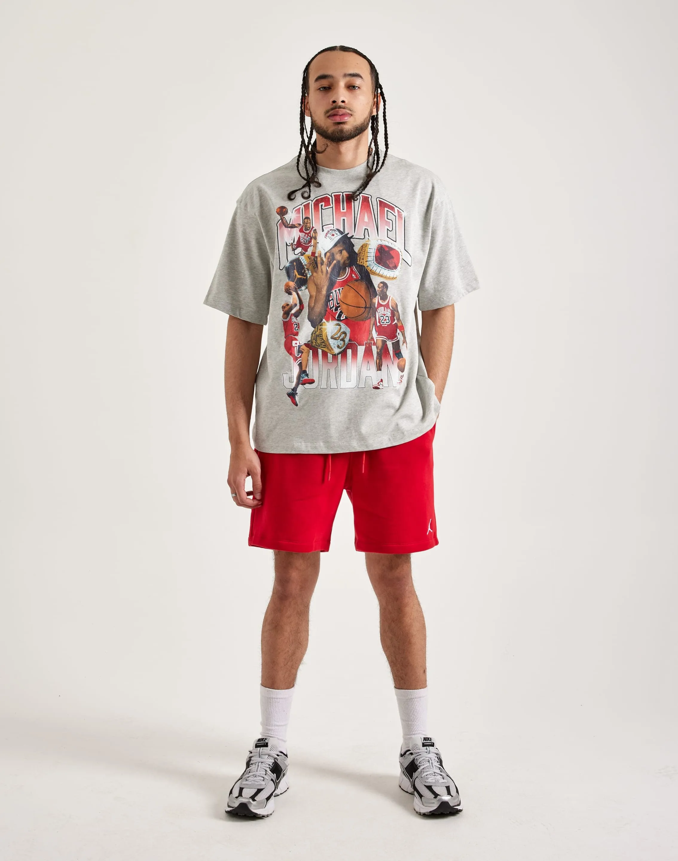 HypoallergenicMaterial ElasticWaistband Jordan Brooklyn Fleece Shorts