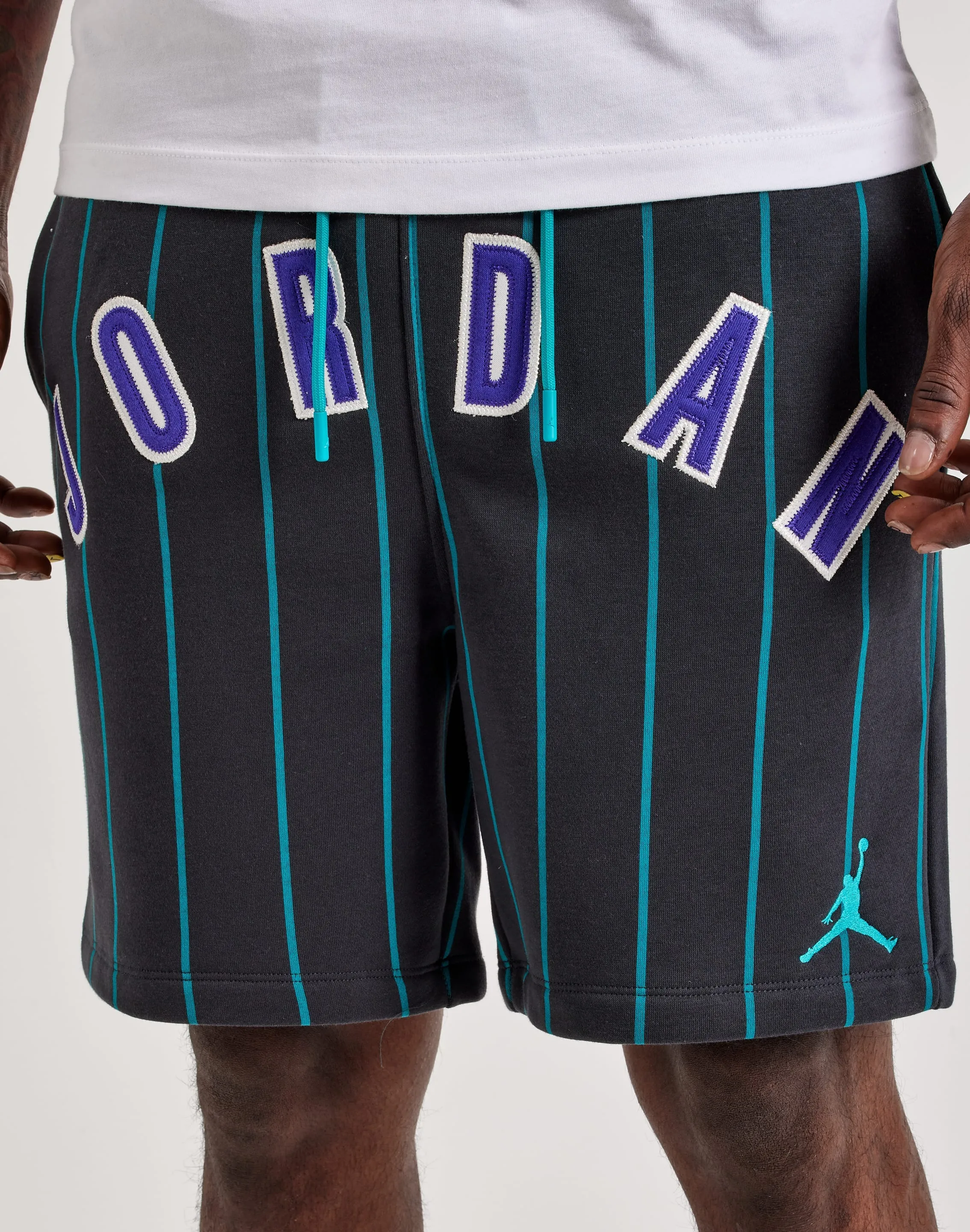 Red Flash Jordan Brooklyn Fleece Shorts