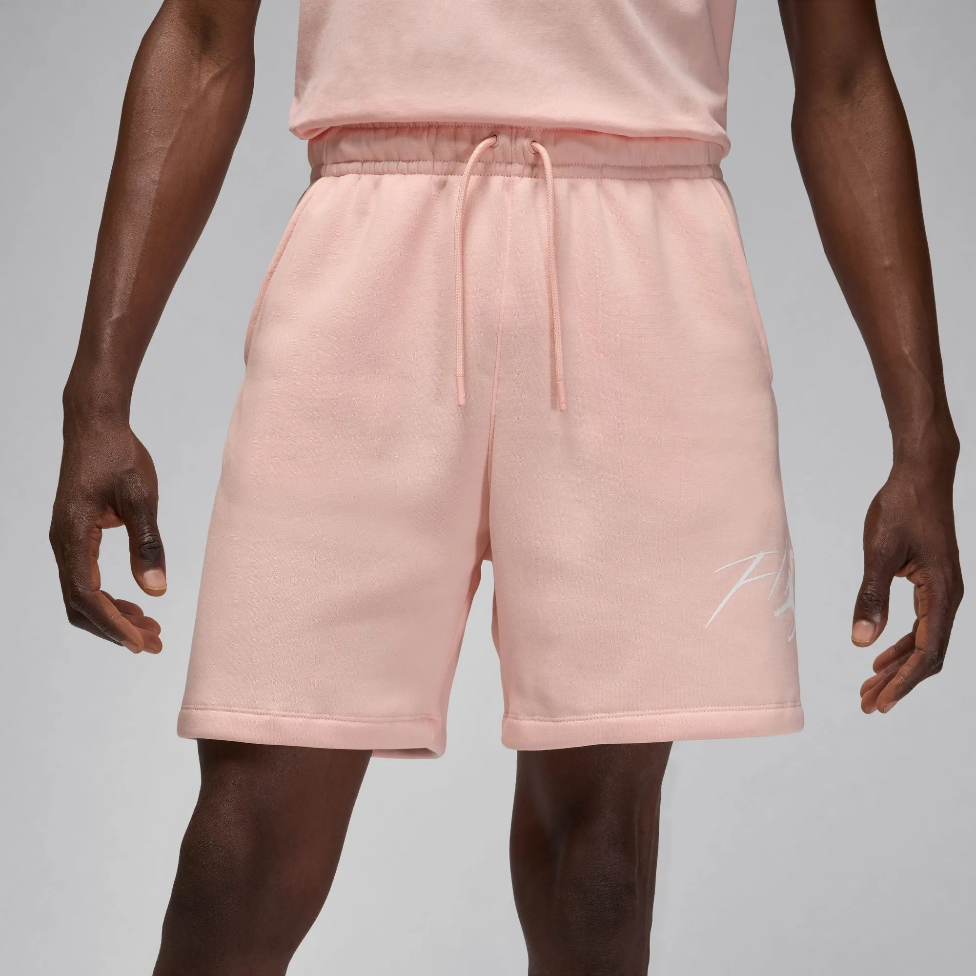 Smooth Yarn Craft Edge Jordan Brooklyn Fleece Shorts (Pink)