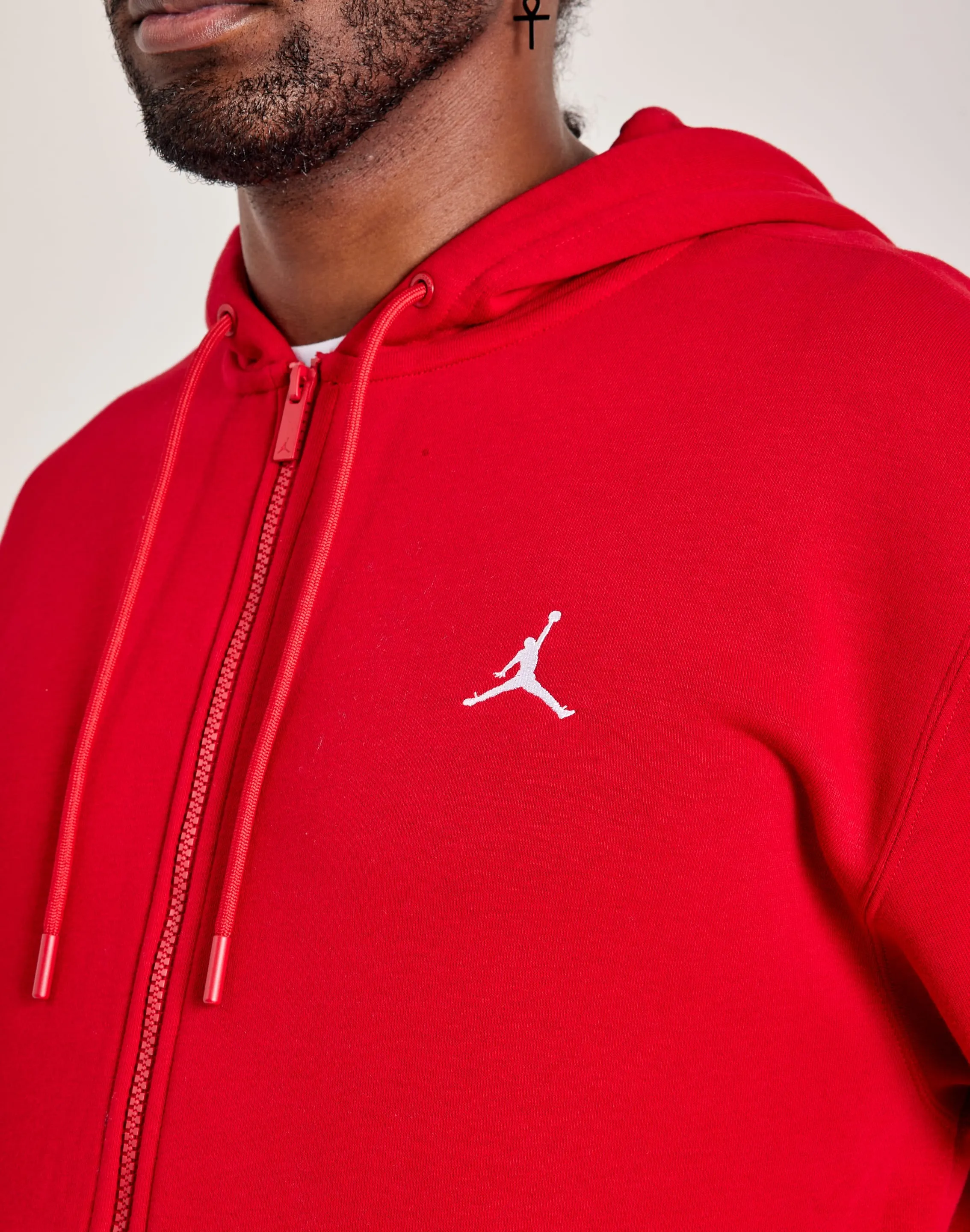Jordan Brooklyn Full-Zip Fleece Hoodie Shine Mood Move Fast