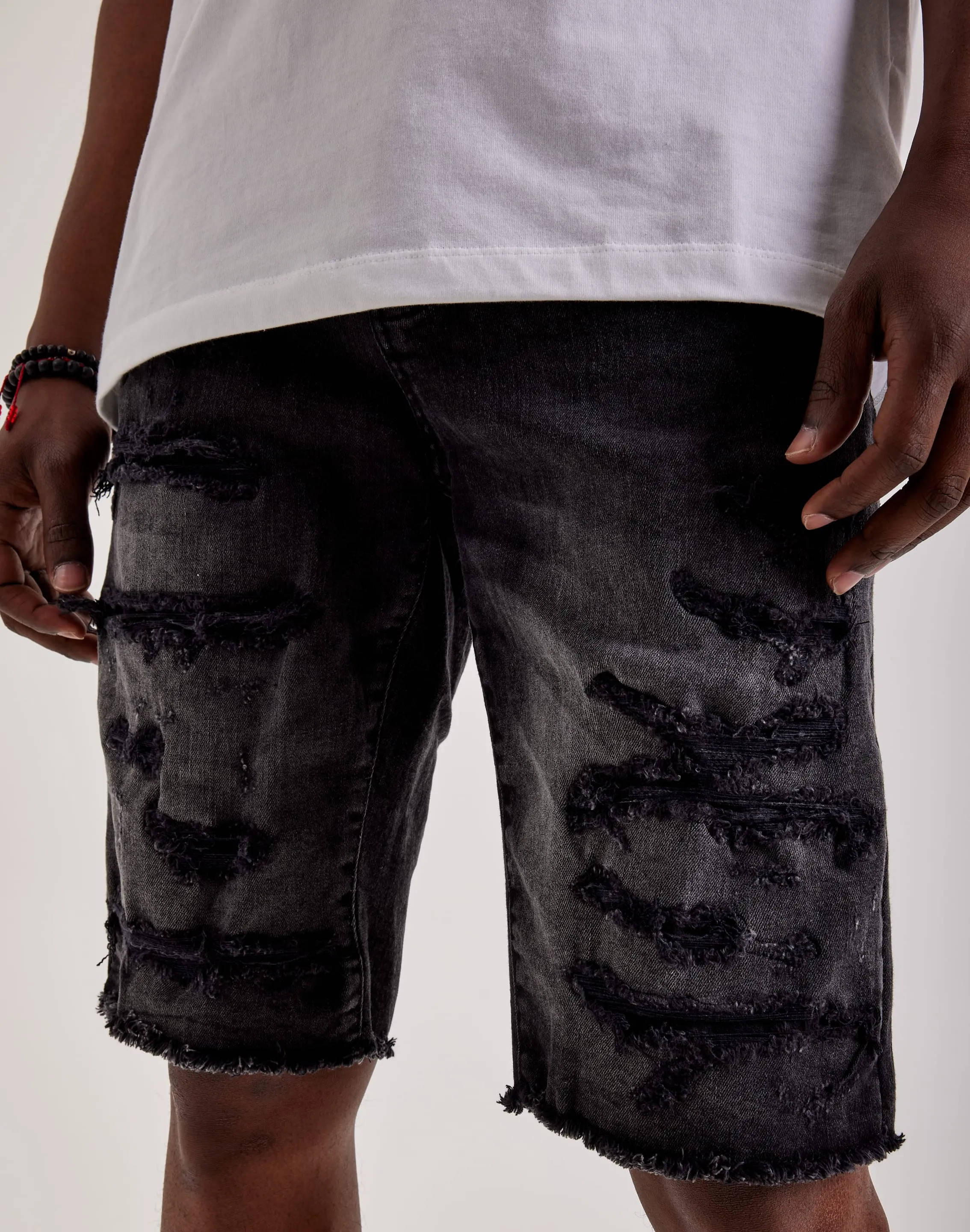temperature regulation Metro Edge Jordan Craig Basic Denim Shorts