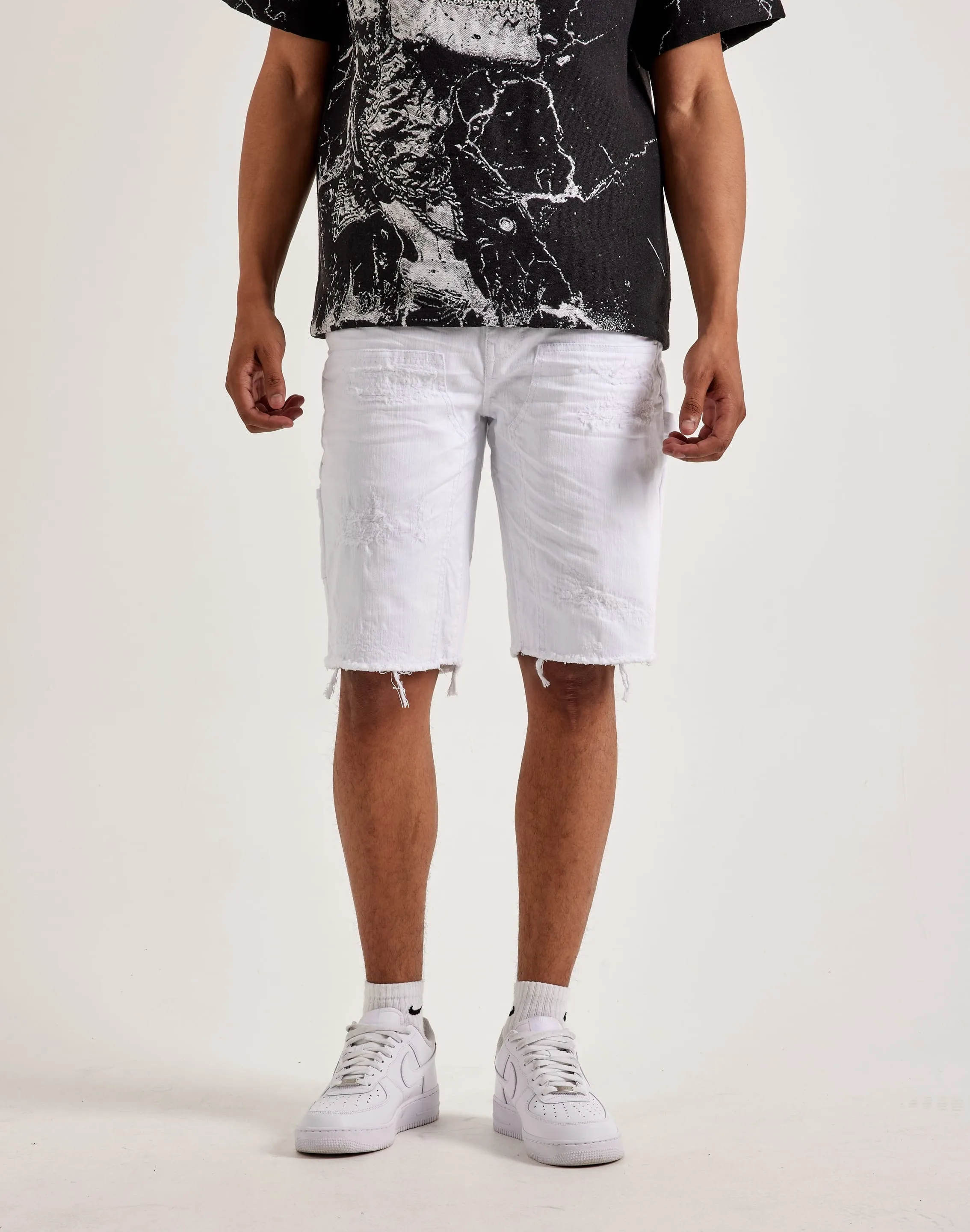 Jordan Craig Rip Off Shorts Flexible Material Windproof Fabric