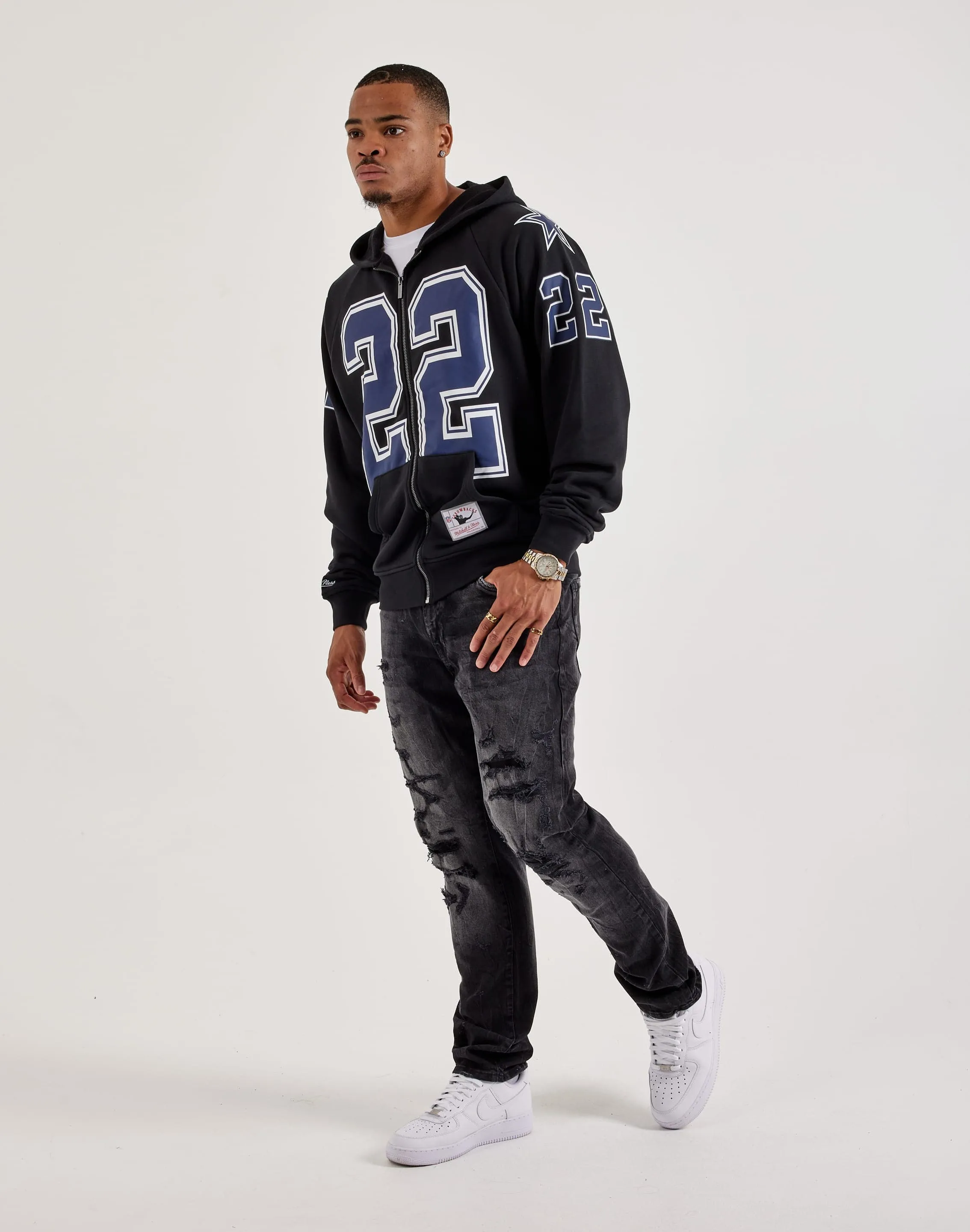 Sustainable Manufacturing Jordan Craig Ripped Collins Jeans