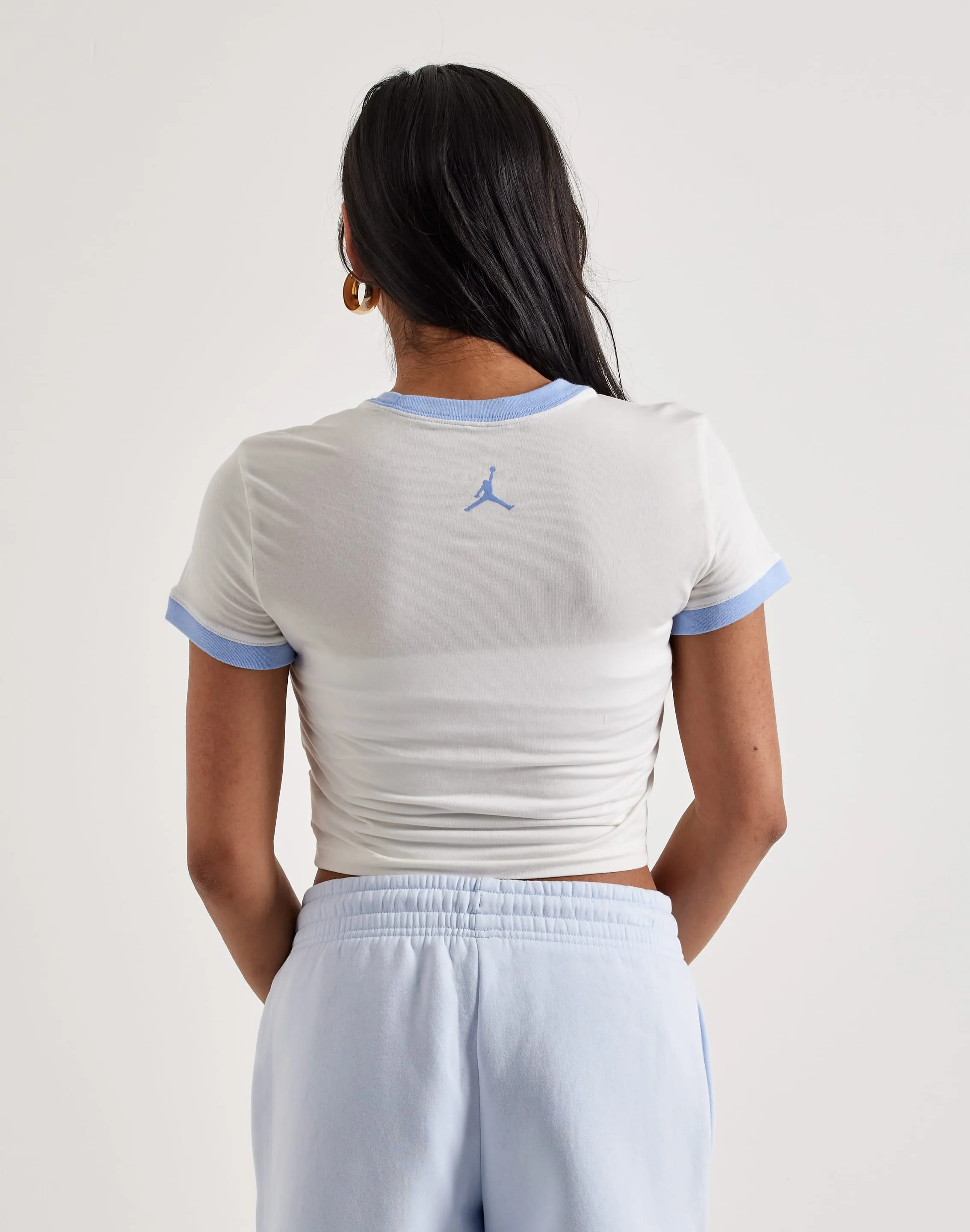 Jordan Cropped Graphic Tee Boho Light QuickAccessPockets