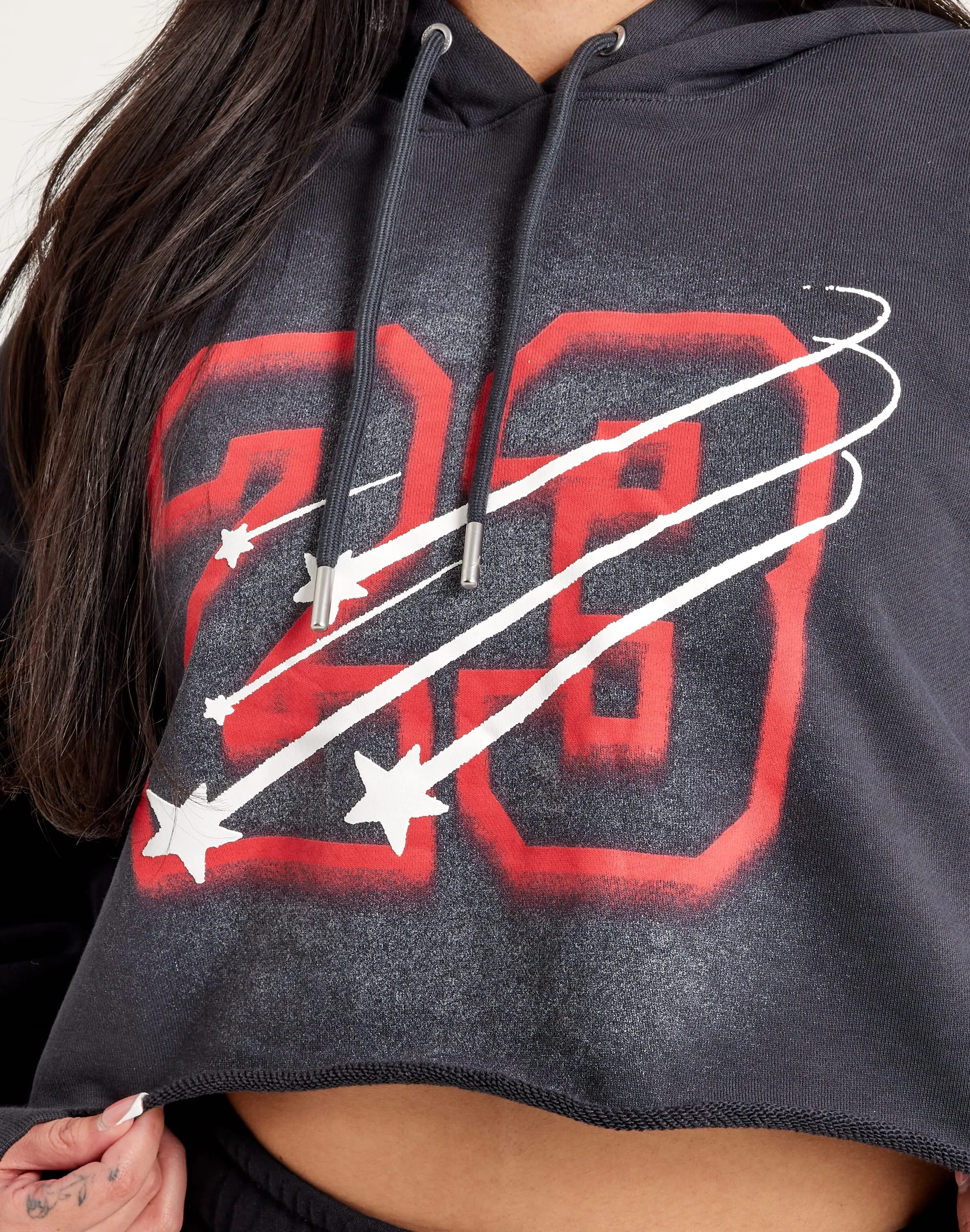 OdorResistantClothing Spirit Core Jordan Flight Fleece Cropped Hoodie