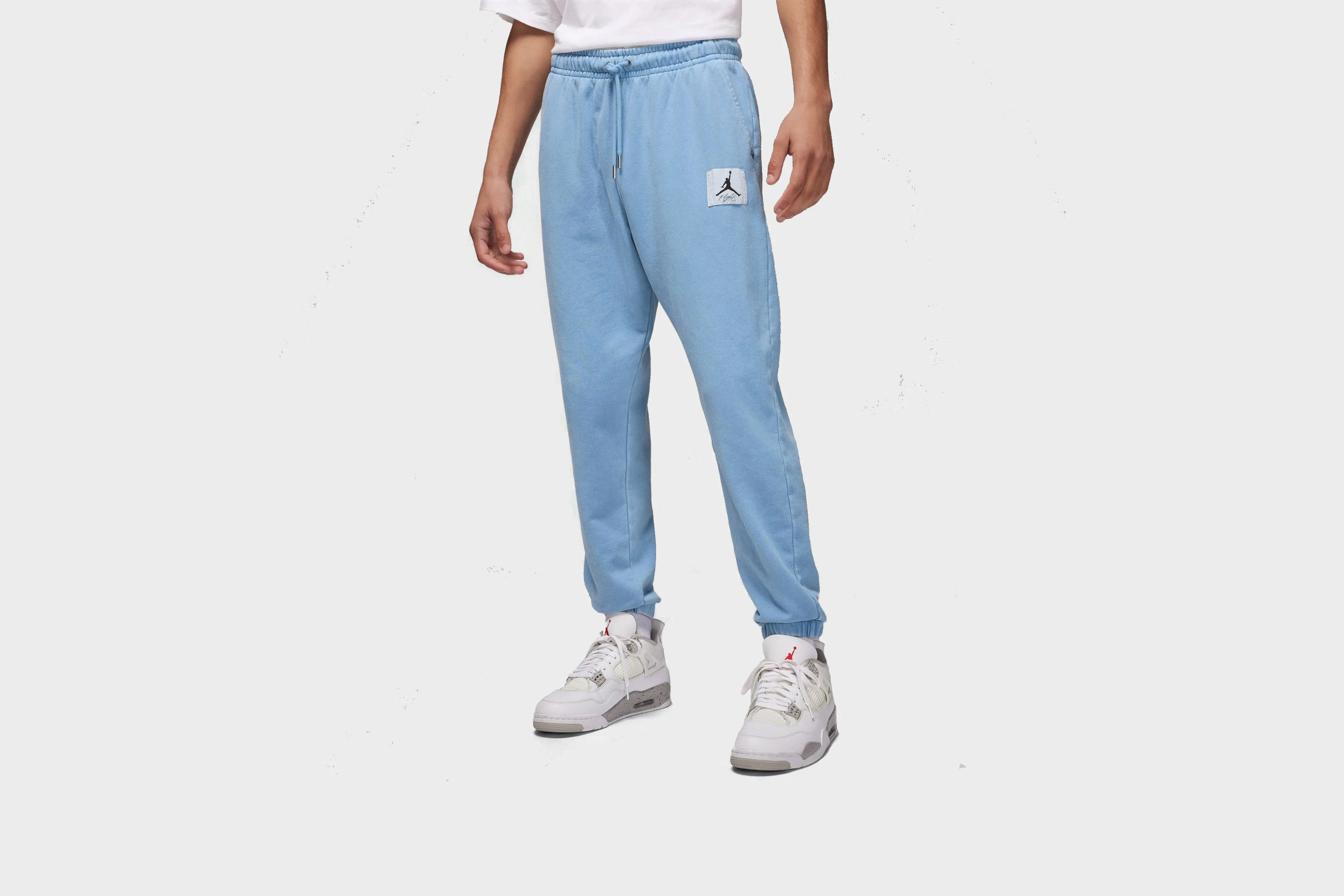 Joy Ease FadeResistantDye Jordan Flight Fleece Sweatpants (Blue Grey)