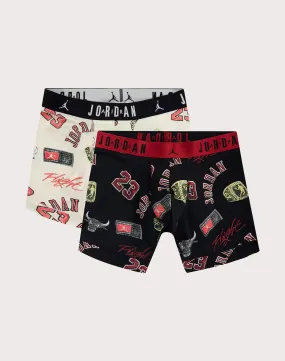 Jordan Flight Polyester Essentials 2-Pack Boxer Briefs Shimmer Core