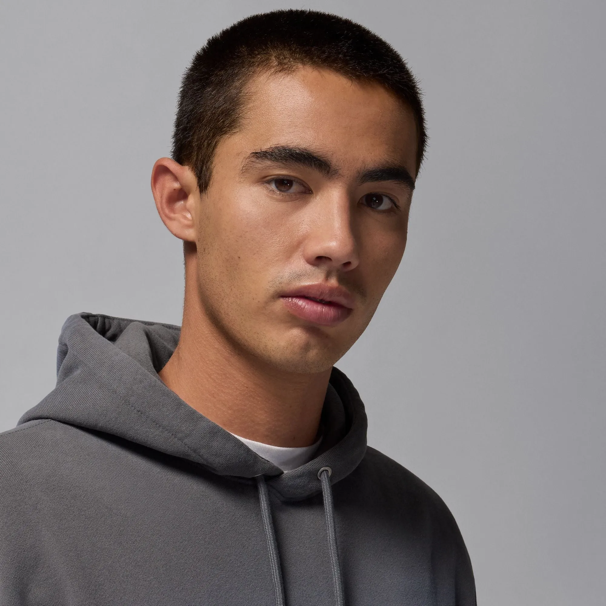 Surf Mood french chic Jordan Flight Washed Hoodie (Iron Grey)