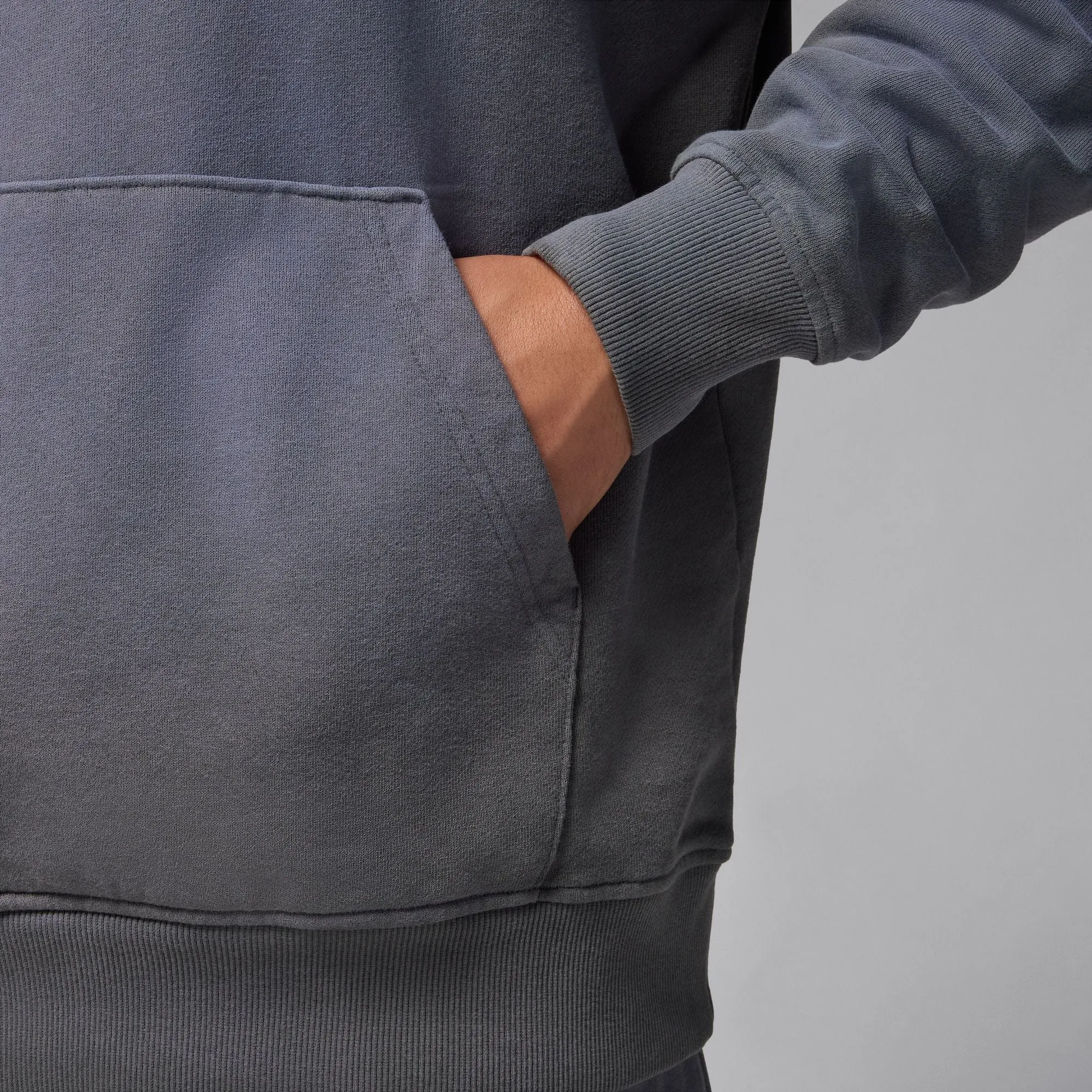 Jordan Flight Washed Hoodie (Iron Grey) Green Soul