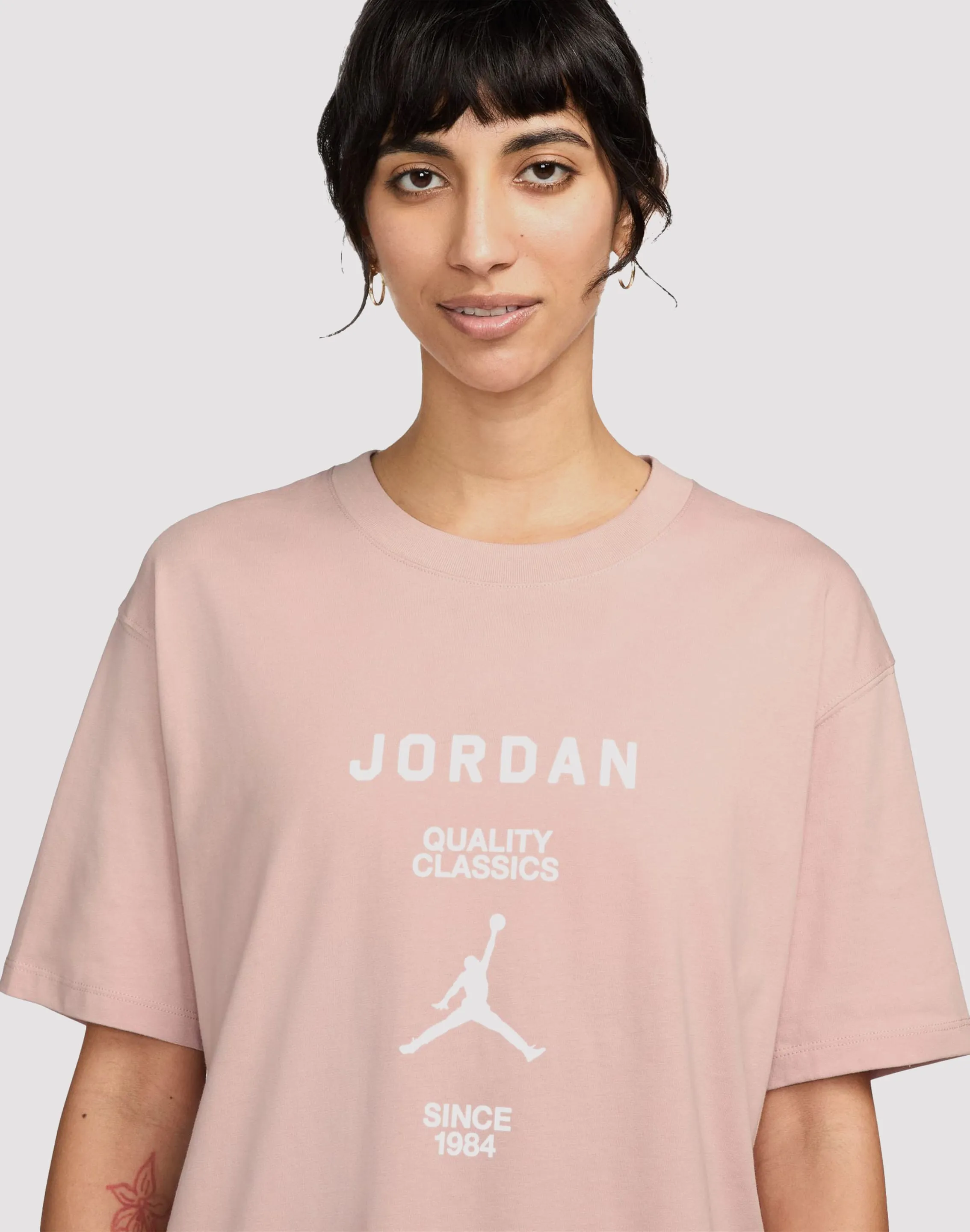 Jordan Girlfriend Tee ReflectiveDetails Low Care