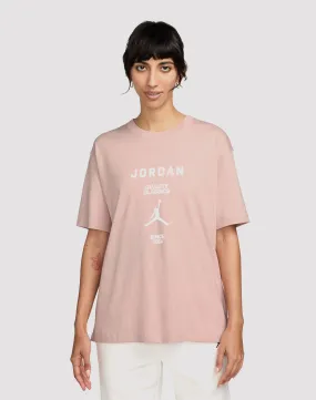 Jordan Girlfriend Tee Street Glow DurableSeams