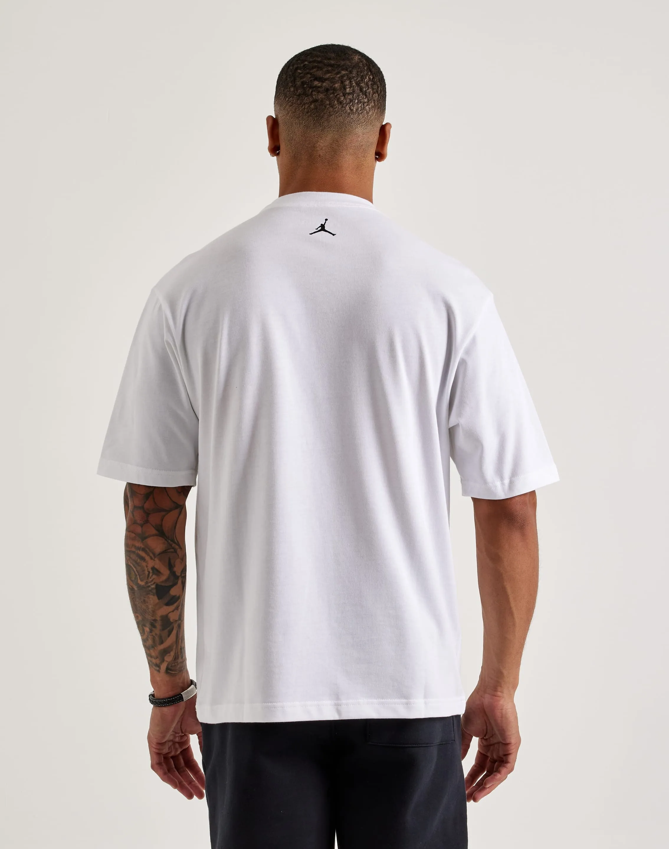 Pure Linen Blend Jordan Graphic Tee