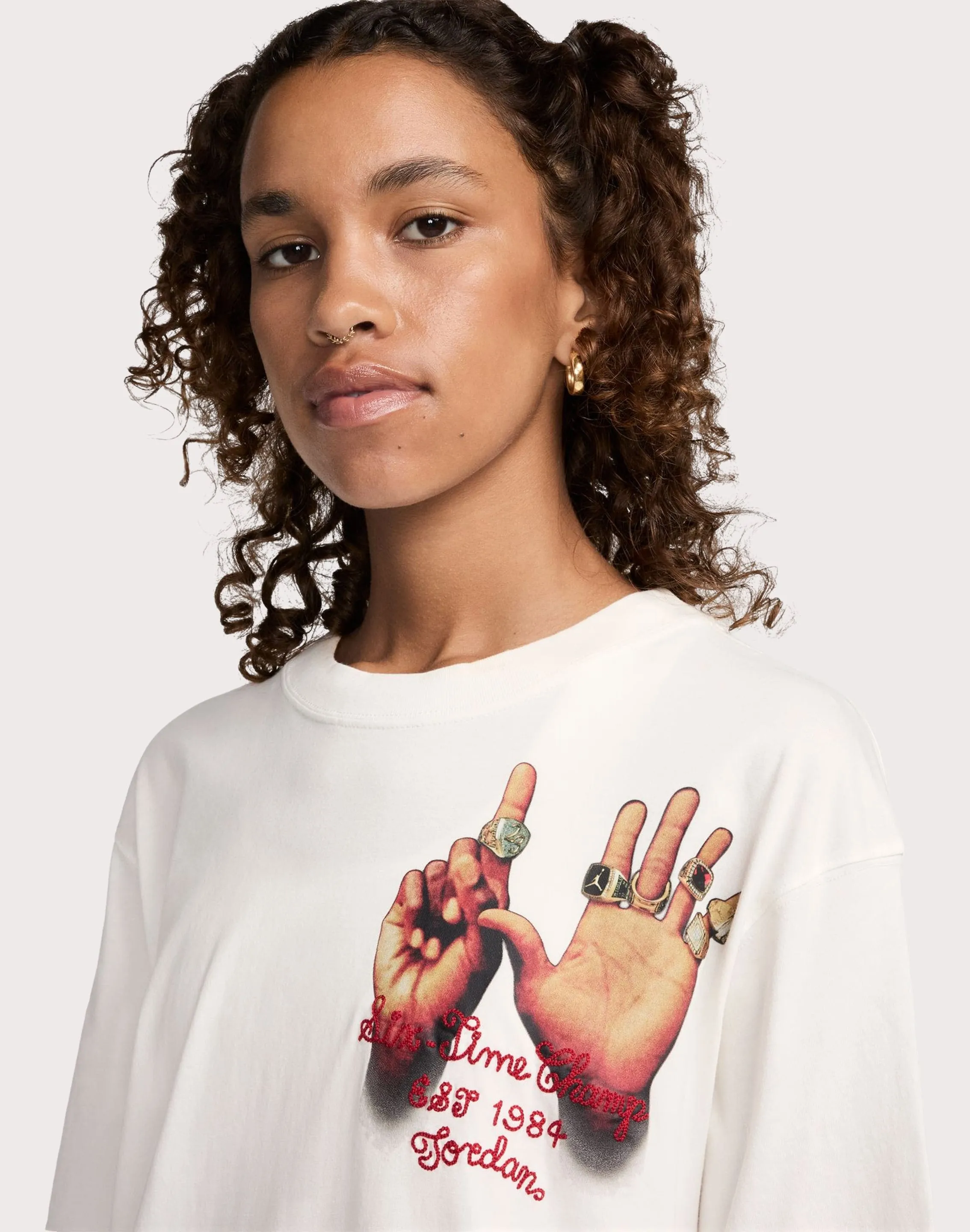 Jordan Graphic Tee Boho Light
