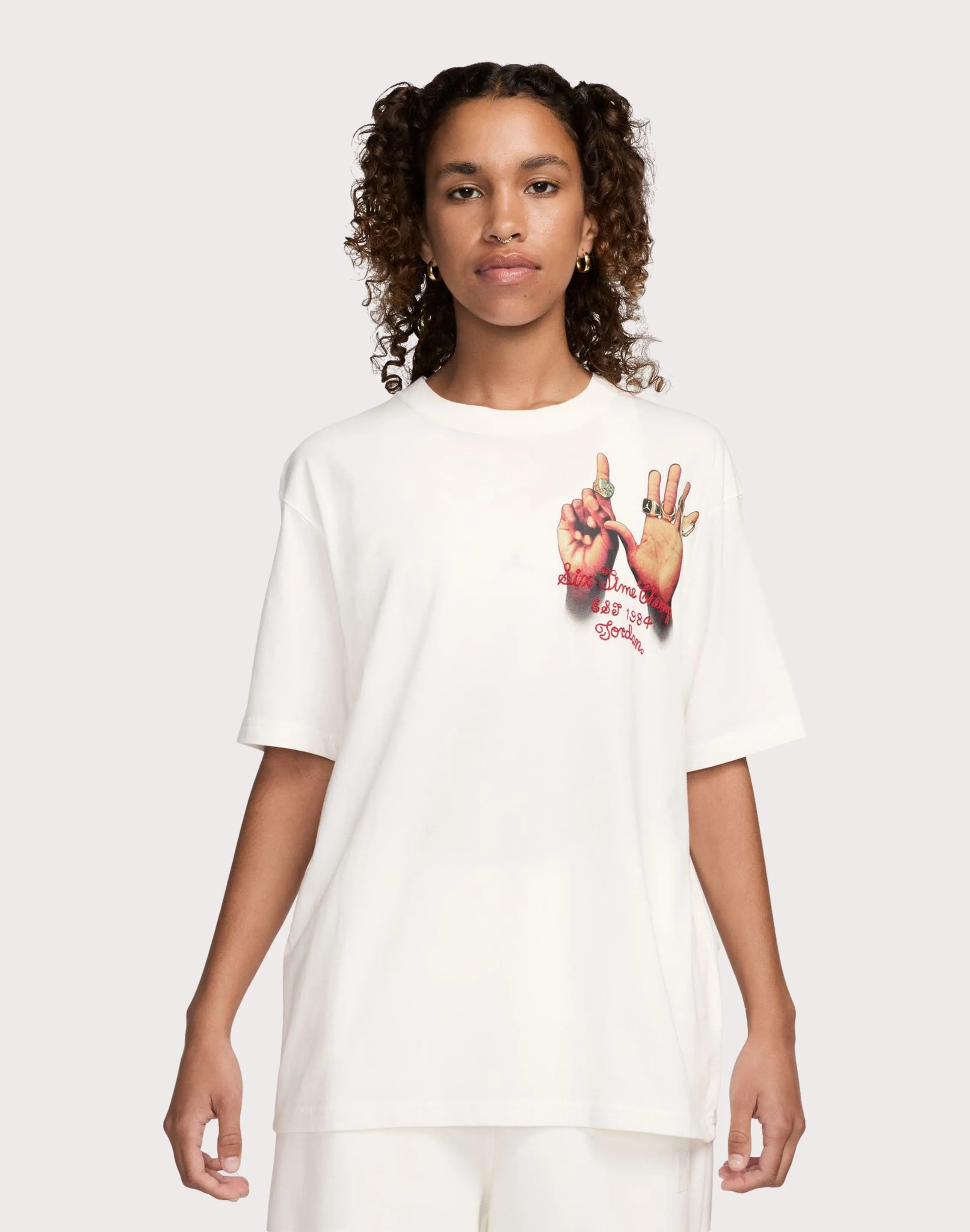 Jordan Graphic Tee Office Mood Travel Proof
