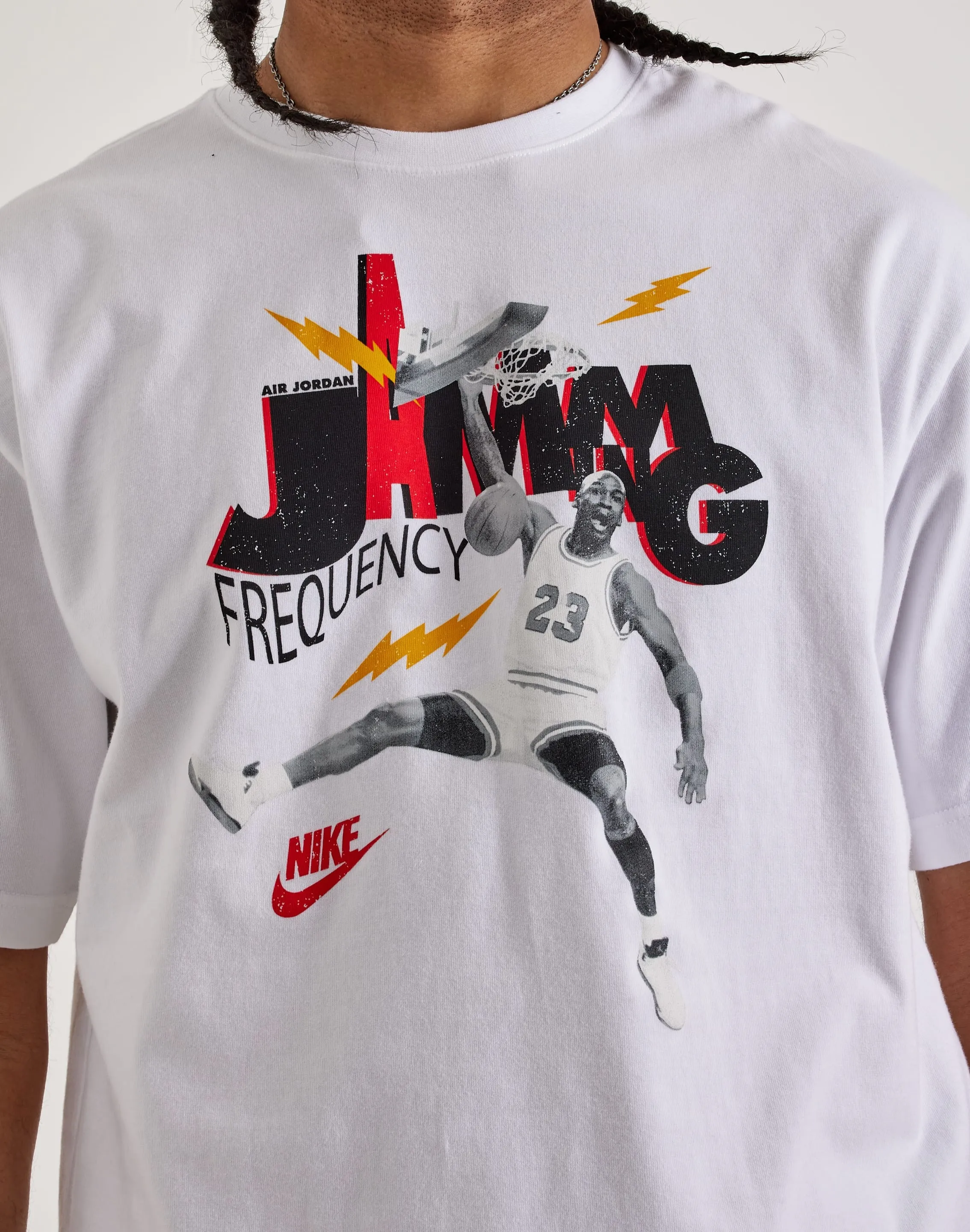 NonRestrictive Cut Jordan Jamming Tee