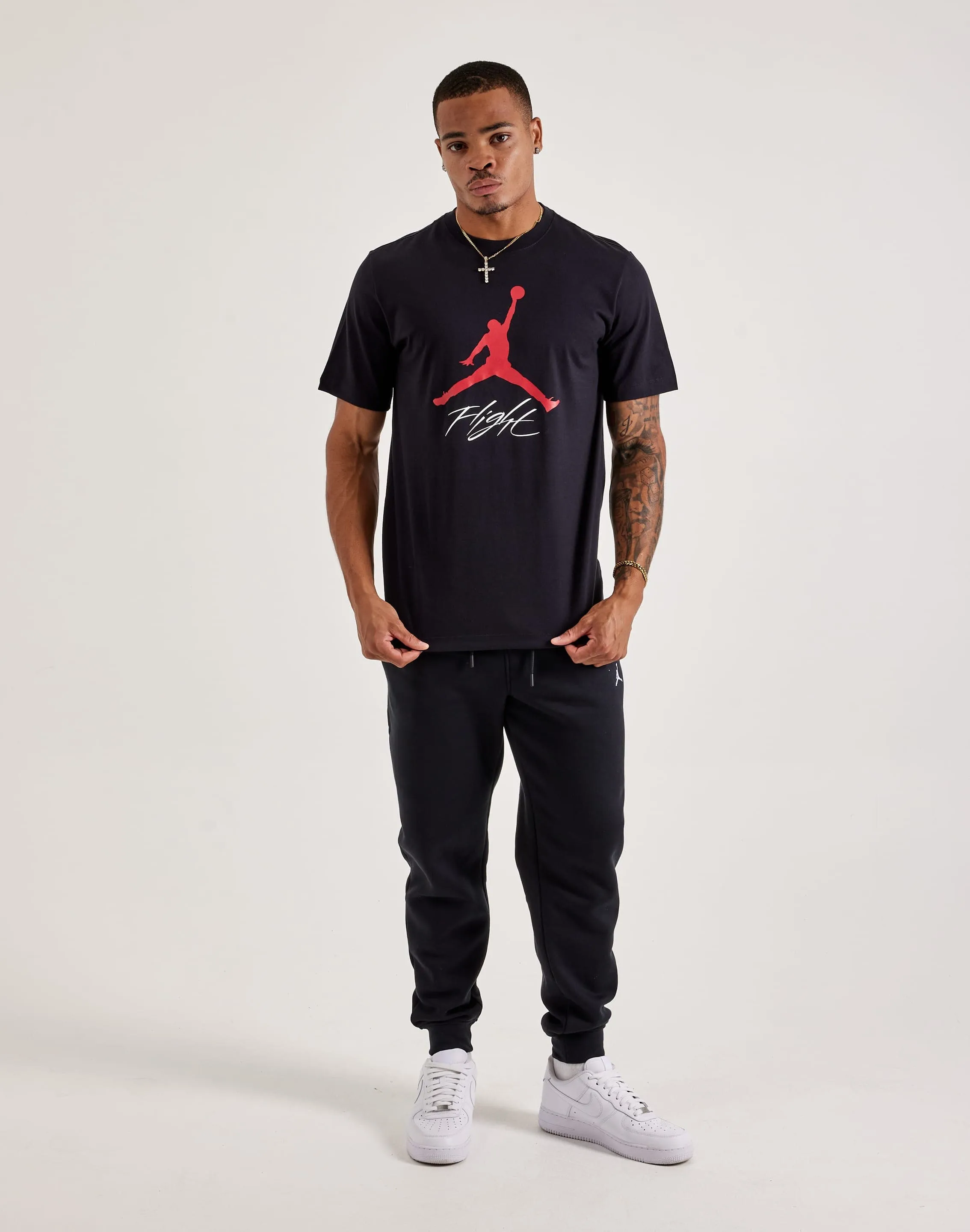 Jordan Jumpman Flight Tee Reinforced Hem Love Glow