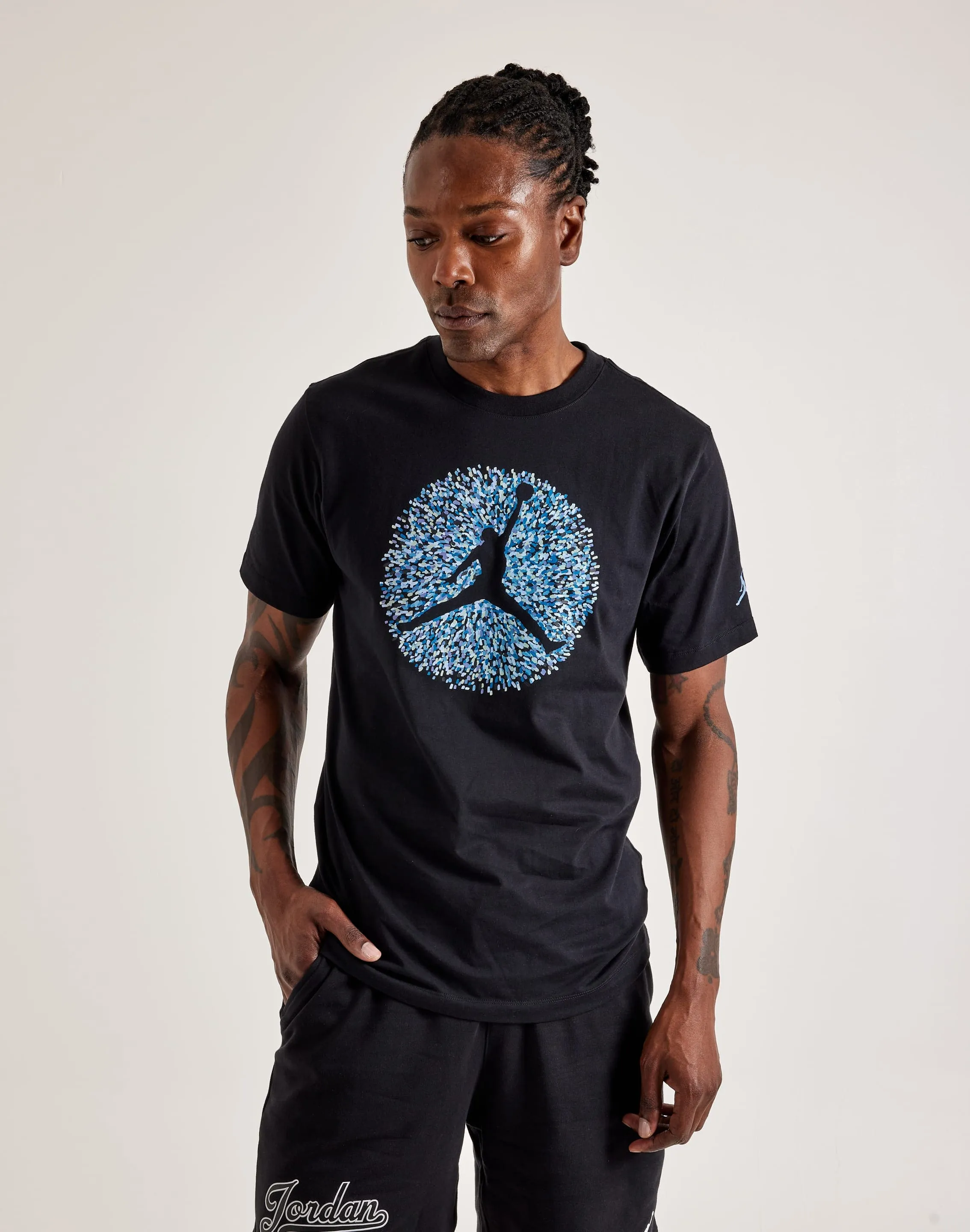 SheerLayeredPanels AbrasionResistant Fabric Jordan Jumpman Tee