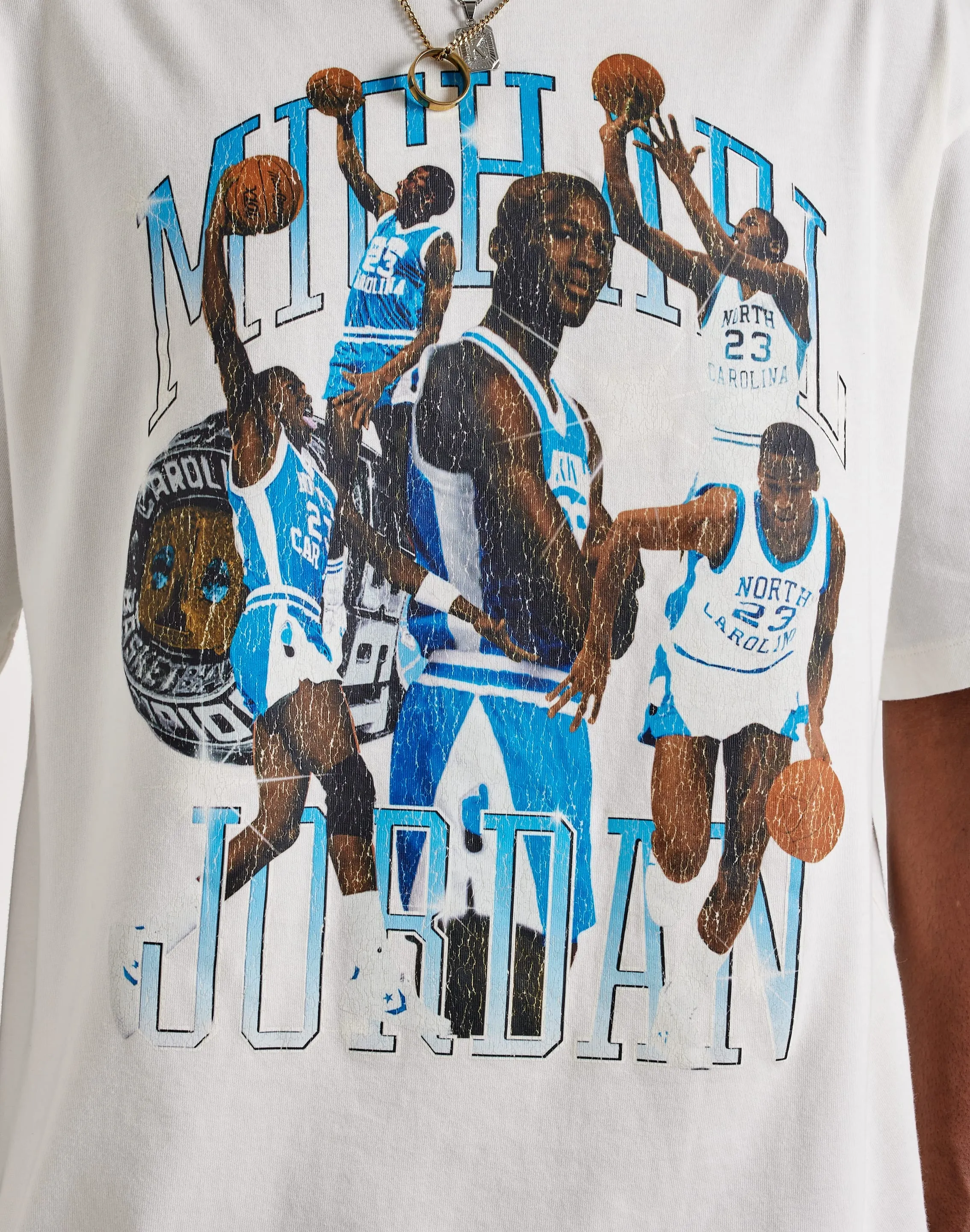 SustainableYarnBlend Jordan Oversized Graphic Tee