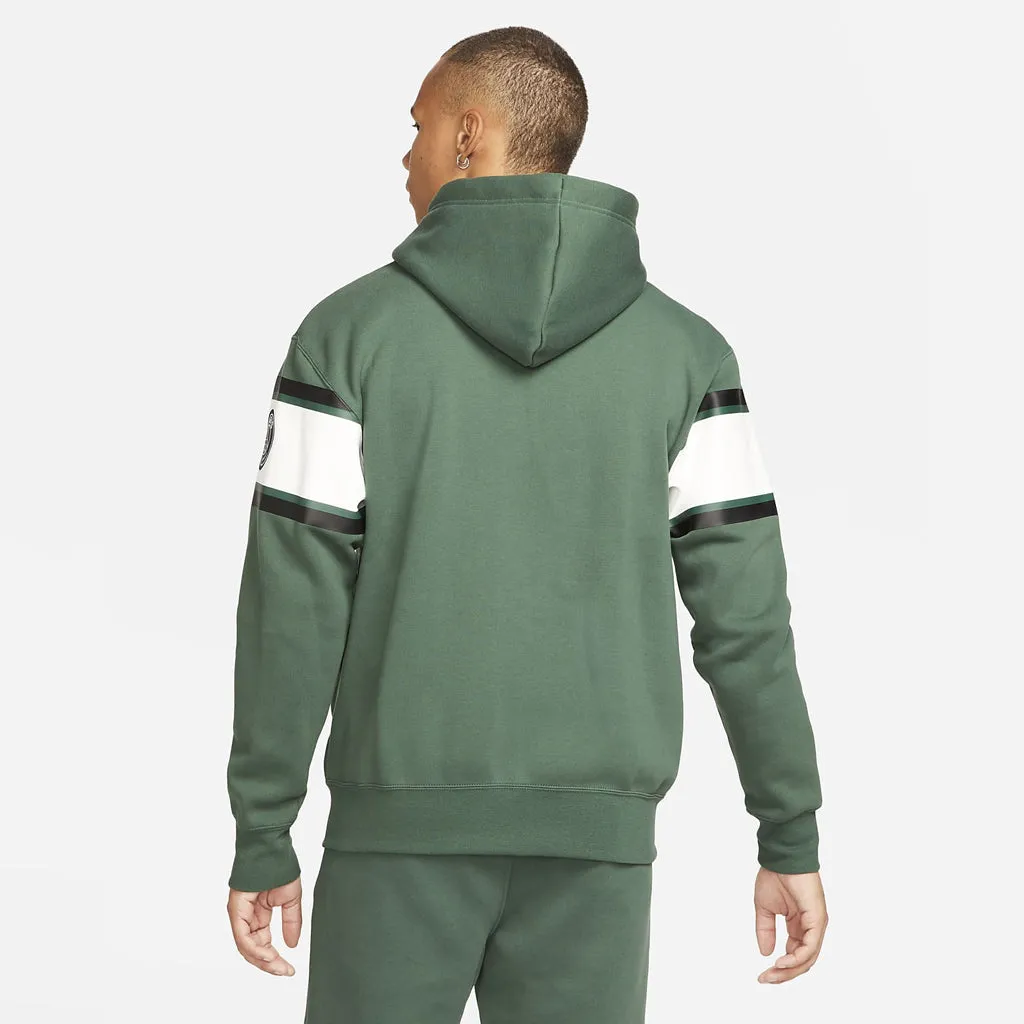JORDAN PSG FULL ZIP HOODIE - NOBLE GREEN Park Day Silent Mood
