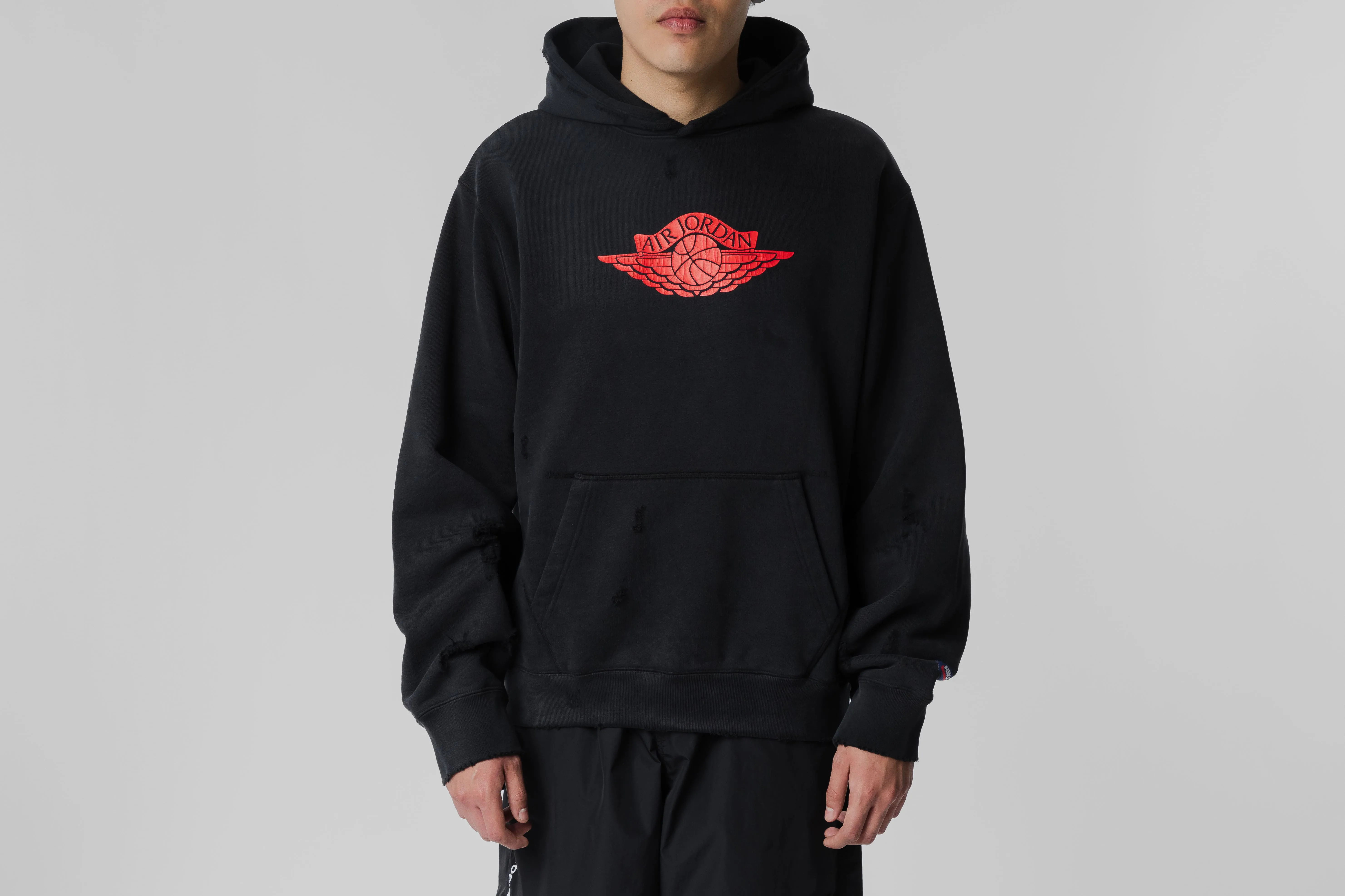 Jordan Rare Air Fleece Pullover Hoodie Non Restrictive Mobility Soft Touch Texture