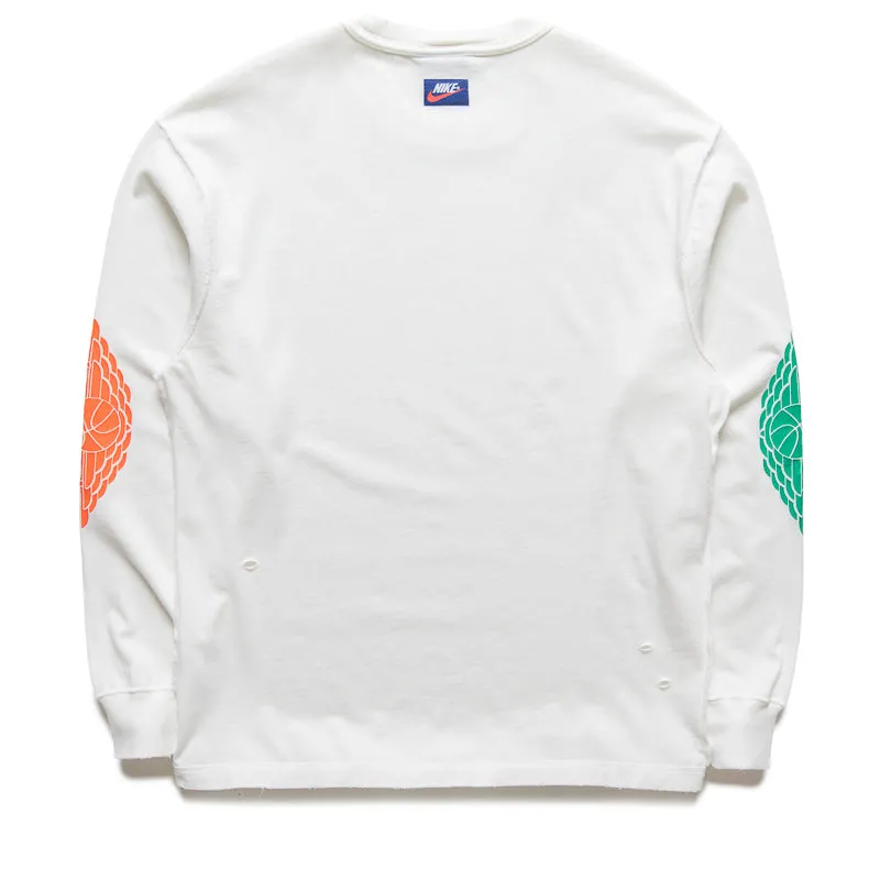 Jordan Rare Air L/S Tee - Sail/Brilliant Orange Formal Style