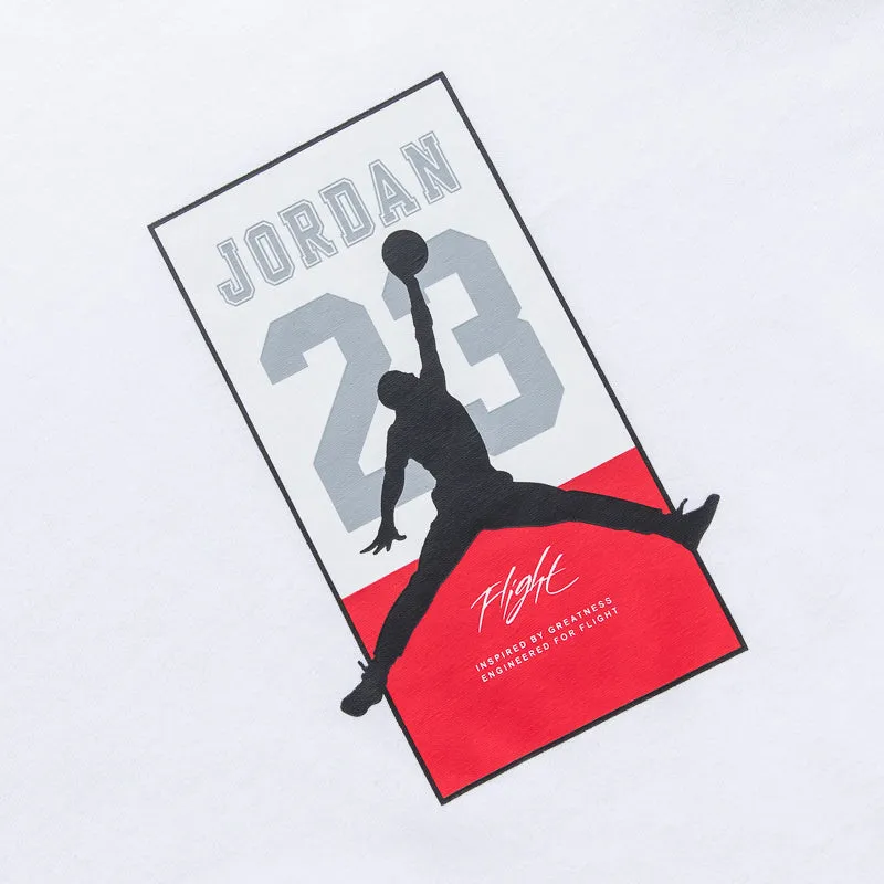 Supermarket Jordan Skate Tee - White/Gym Red