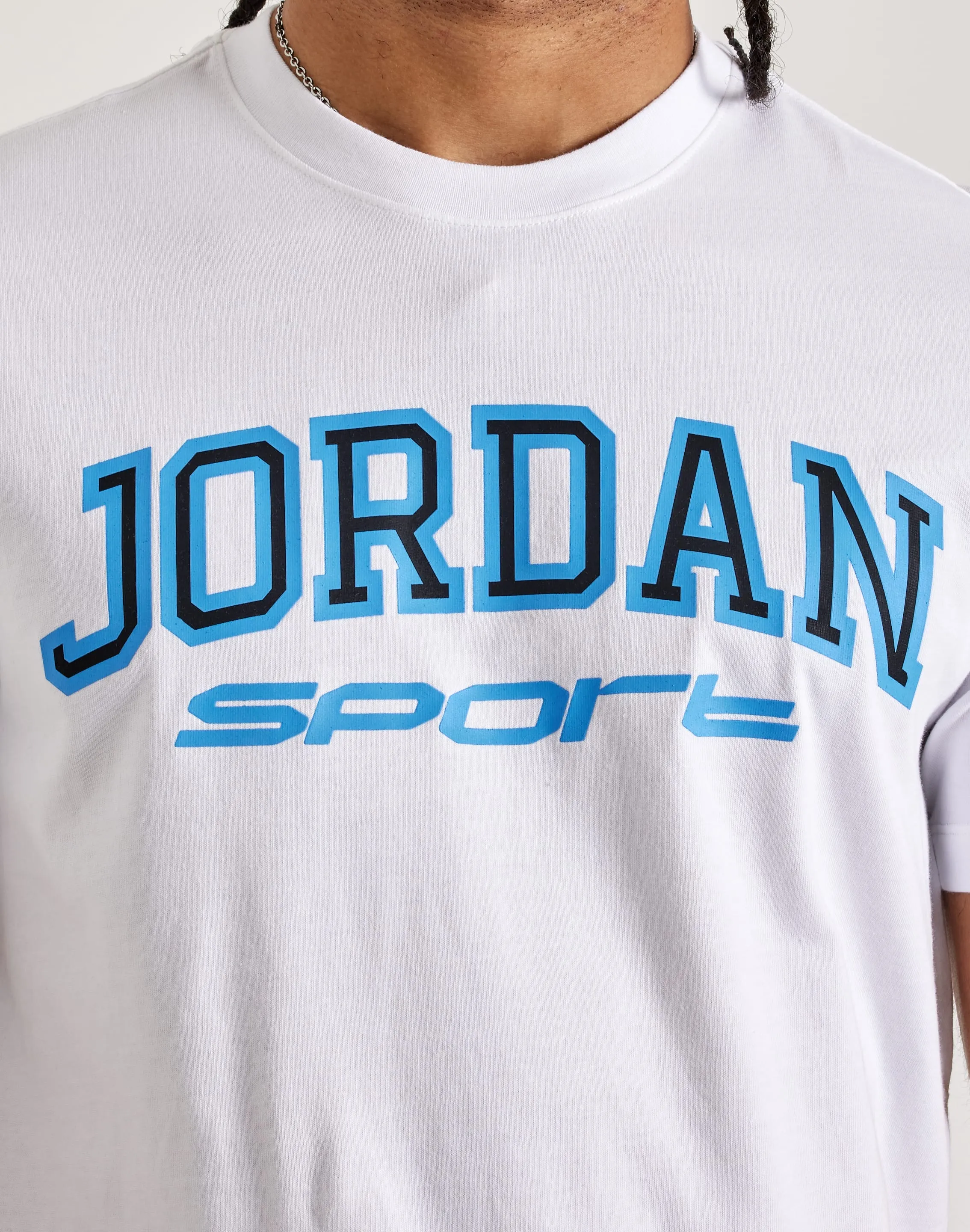 Layered Hem Details Jordan Sport Dri-FIT Tee