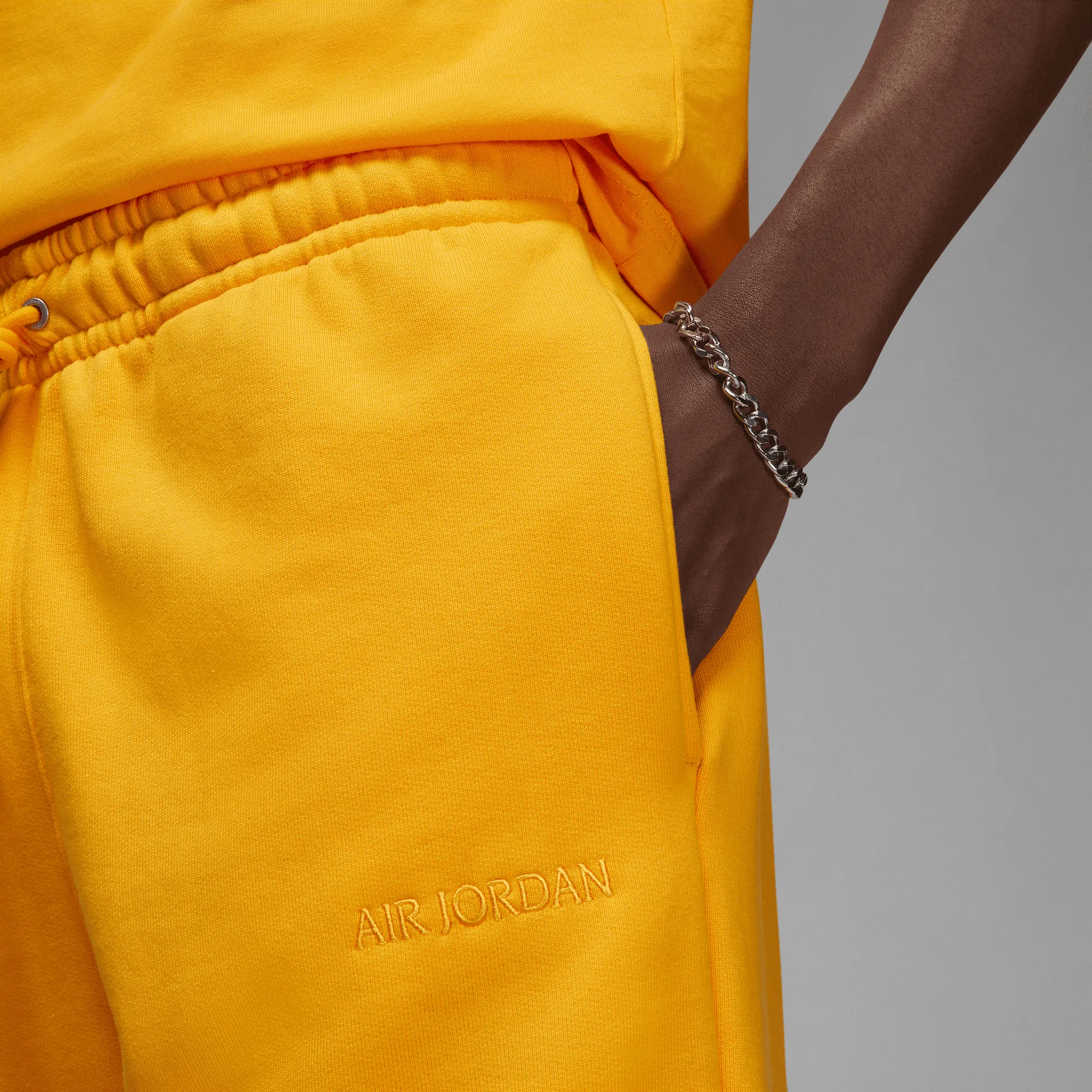 JORDAN WORDMARK MEN`S FLEECE PANTS - GOLD SnagFree Fabric Rustic Ease