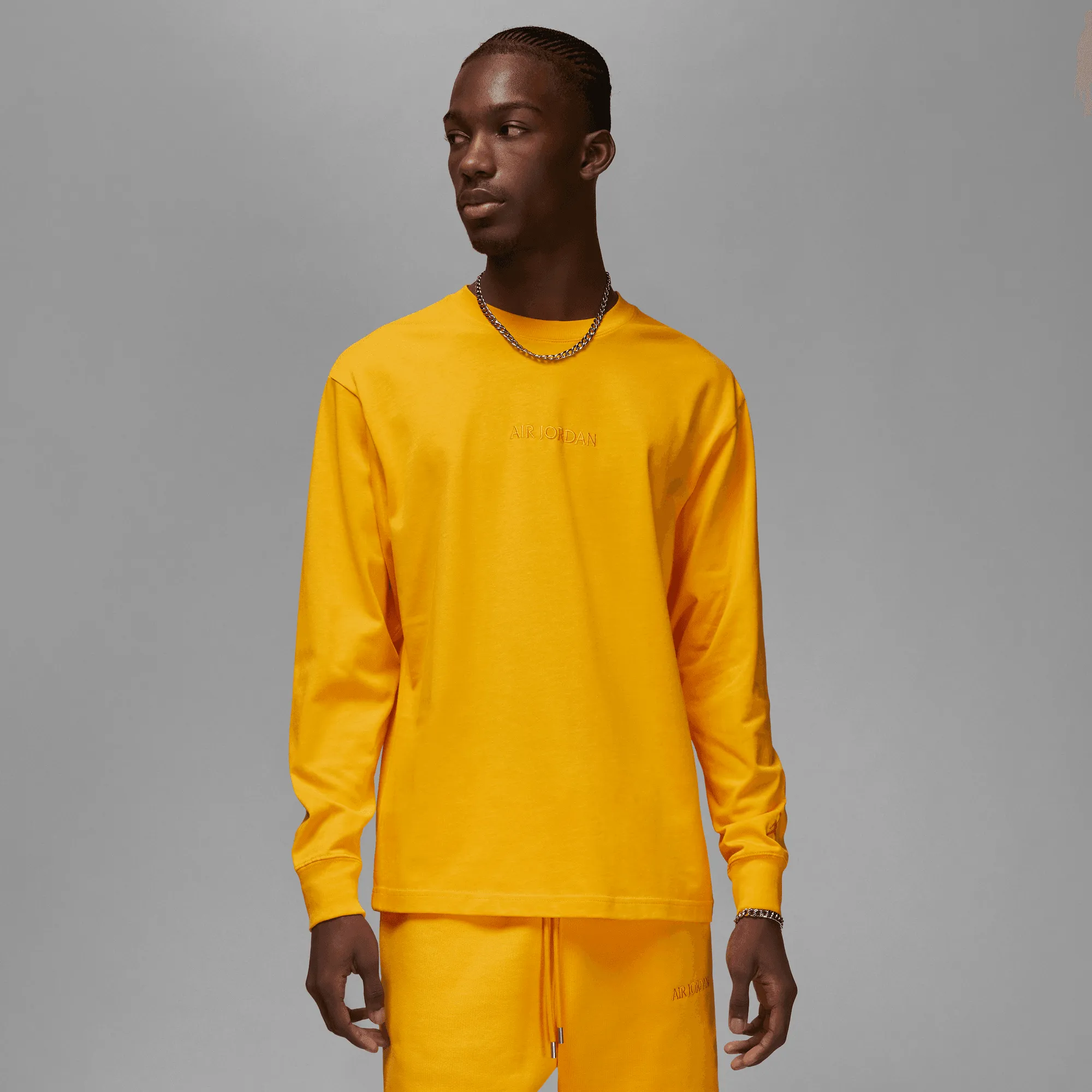 ThermalInsulated Fashion Core JORDAN WORDMARK MEN`S L/S TEE - GOLD