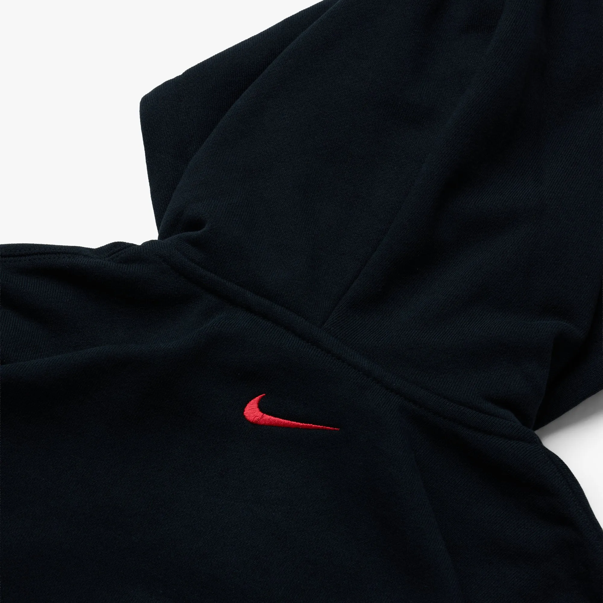 Jordan x Awake NY Full Zip Fleece Hoodie Black / University Red Lightweight Layer
