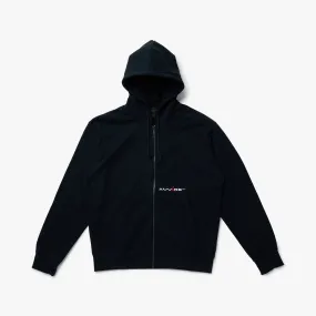 Street Chic Dark Shade Jordan x Awake NY Full Zip Fleece Hoodie Black / University Red