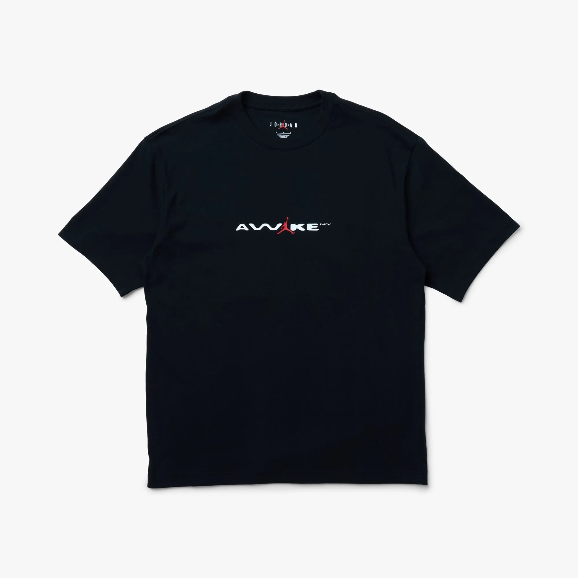 Jordan x Awake NY T-Shirt Black / White - University Red gym event Up-to-date
