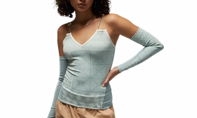 NoSlipGrip ZeroWaste Production Jordan Brand x Bephies Beauty Supply Women's Tank "Light Blue"