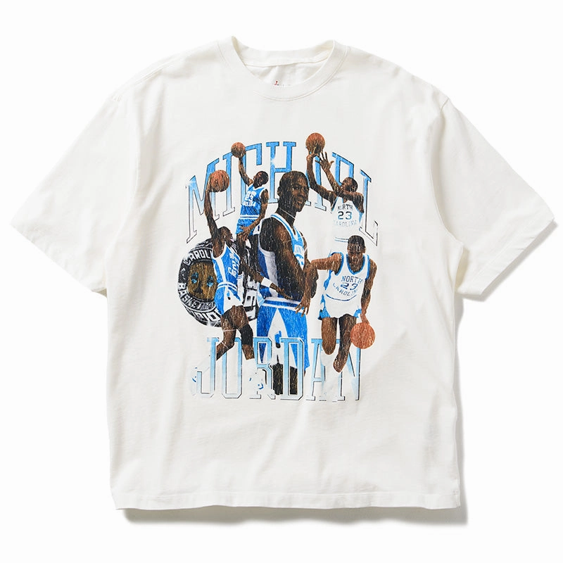 Jordan Flight Essentials Graphic Tee - Sail/Black indoor climate Humid climate