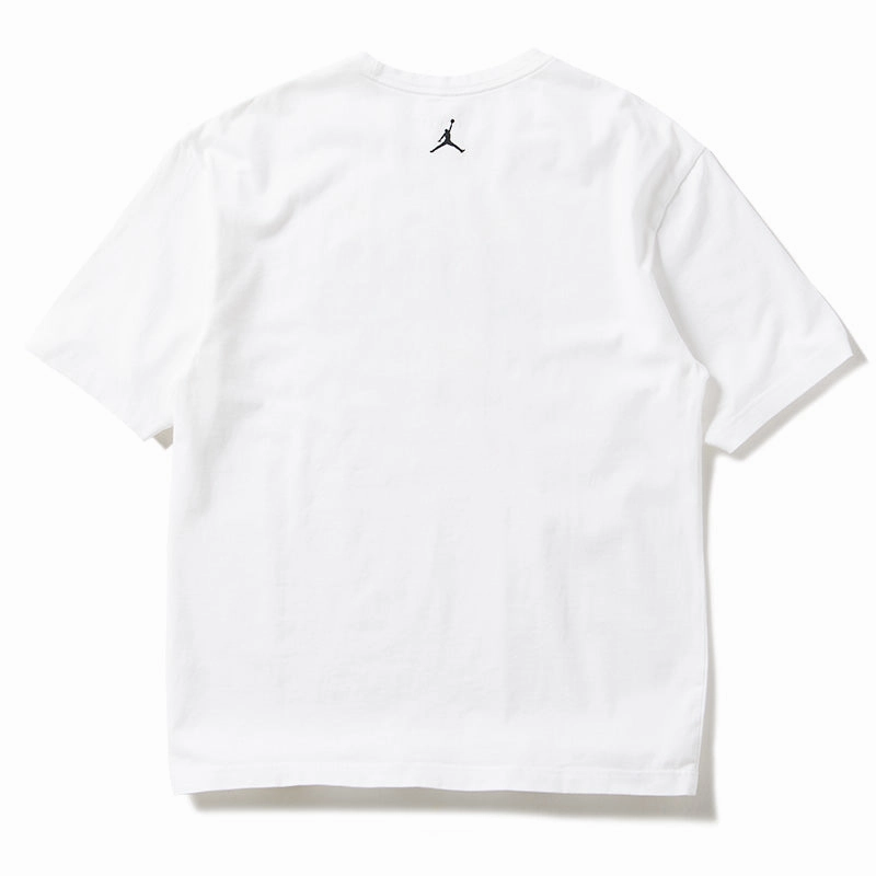 Jordan Graphic Tee - White/Black Tailored Fit Anti-bacterial