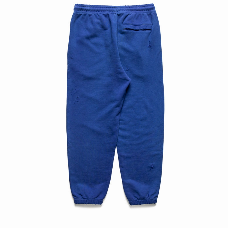 Jordan Rare Air Fleece Pants - Deep Royal Elastic Free Hemline
