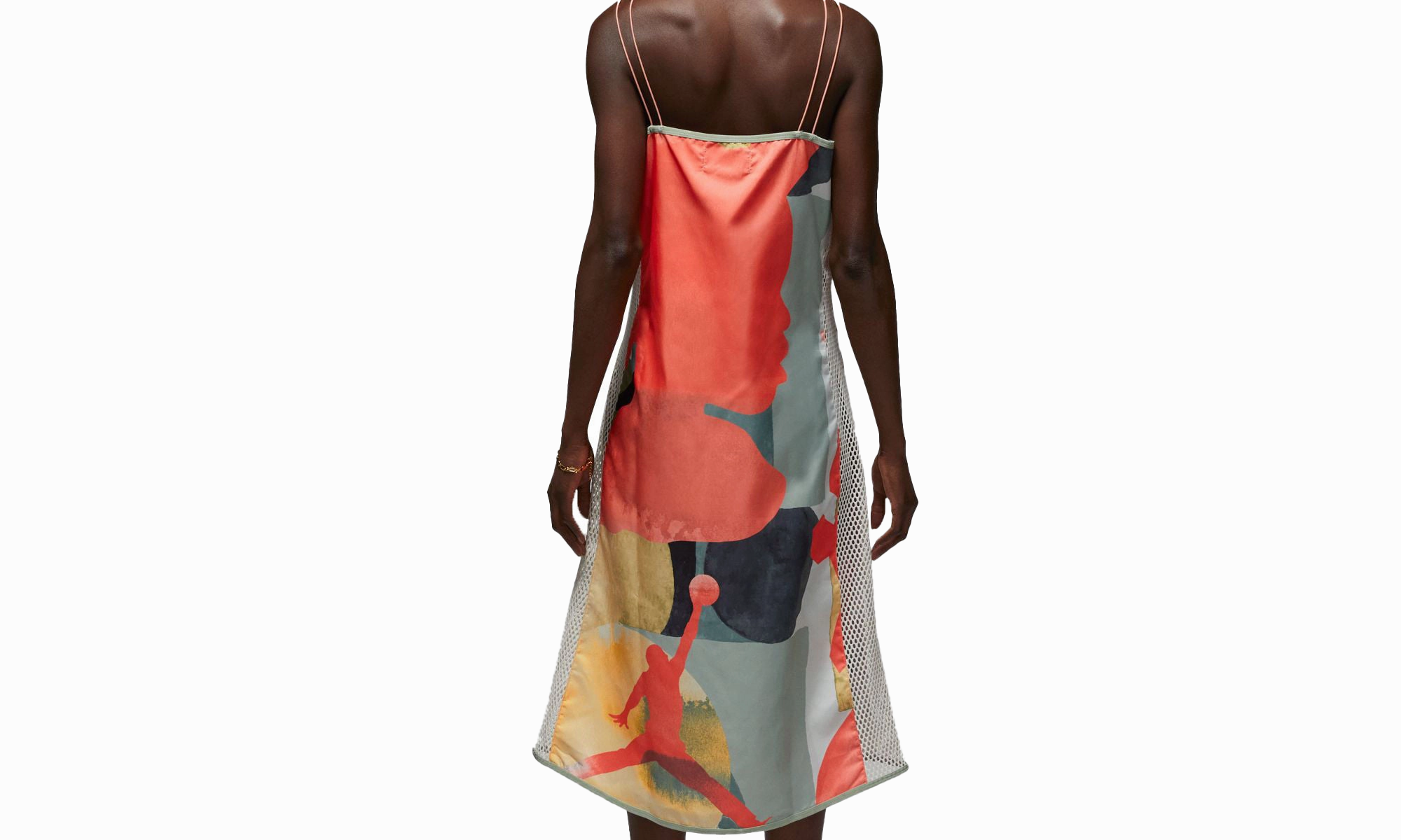 Jordan x Bephies Beauty Supply Slip Women's Dress "Orange" Focus Fit