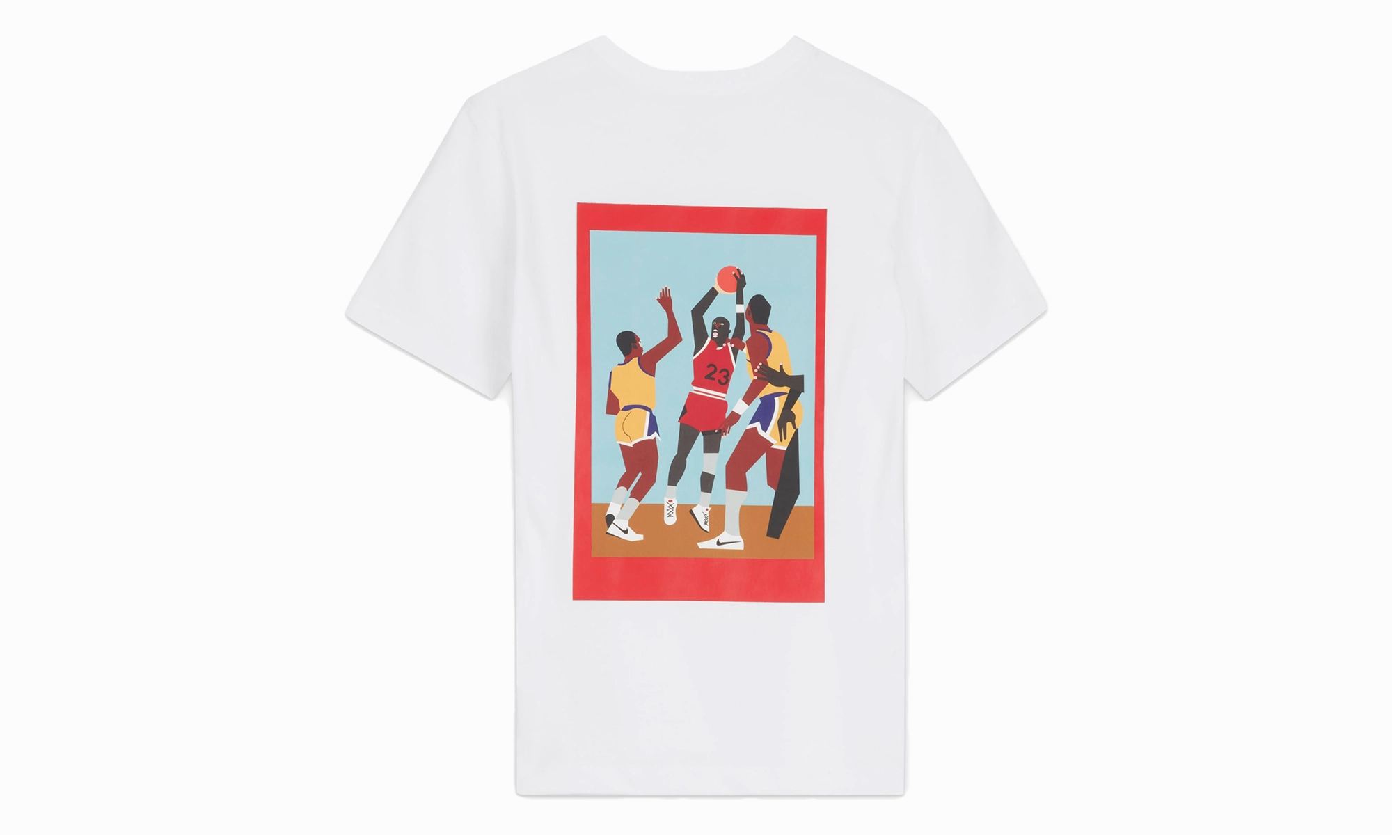 LayeredNeckline Faith Core Jordan x Nina Chanel Abney Womens T-shirt White "White"