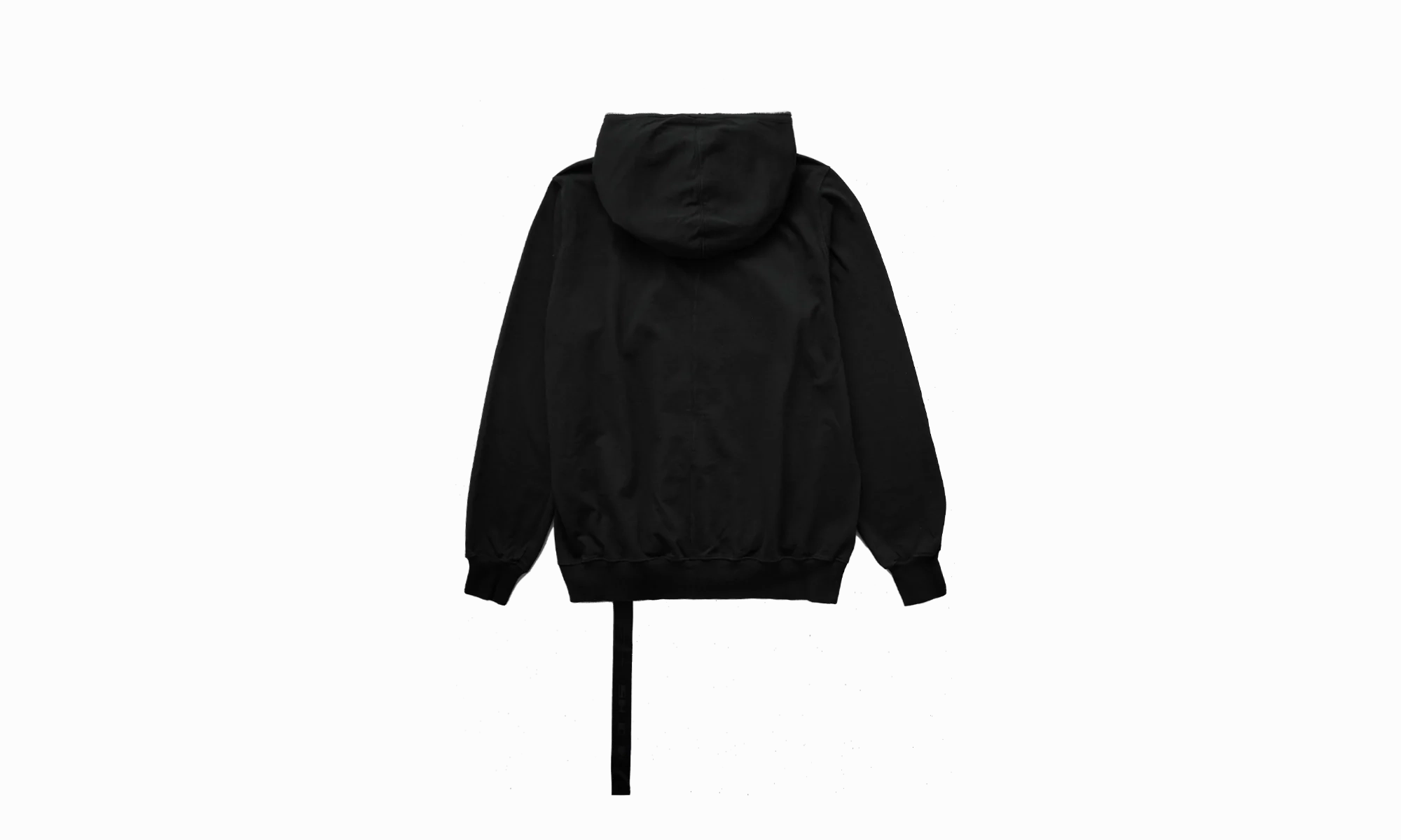 Jumbo Gimp Zip Hoodie "Black"