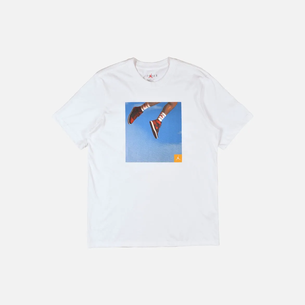 JUMPMAN "BRED 1" PHOTO TEE - WHITE Muse Edge ReinforcedStitching