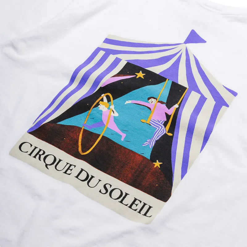 Dance wear business venue event KidSuper Cirque Du Soleil Archive Tee - White