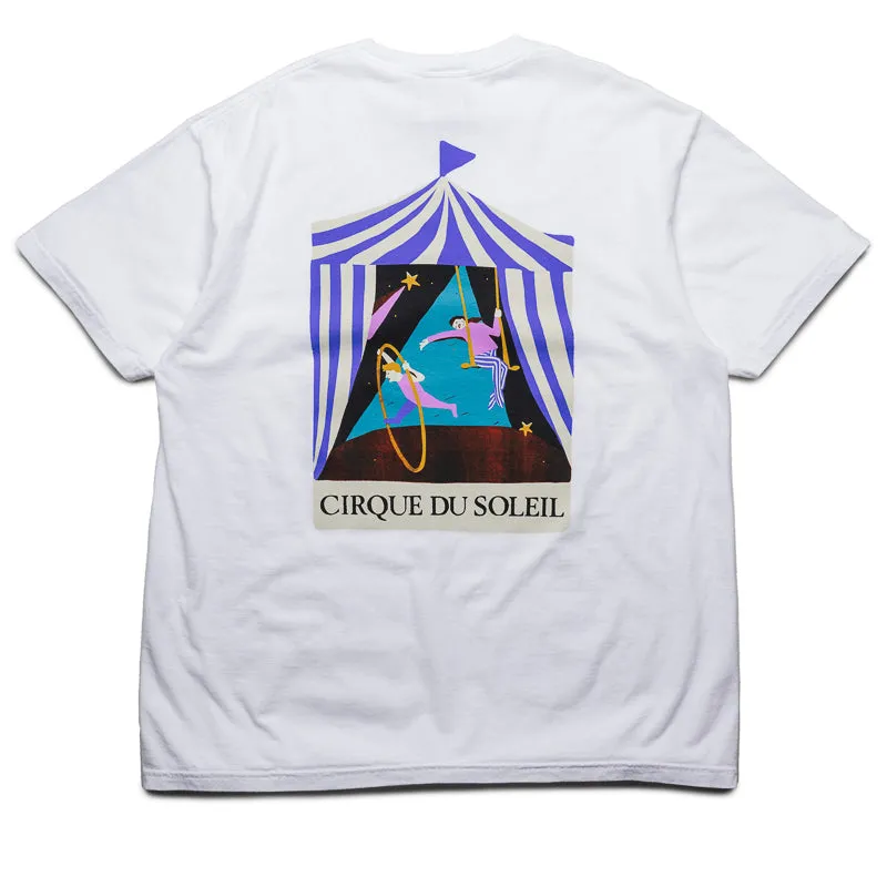 KidSuper Cirque Du Soleil Archive Tee - White Modern Waist