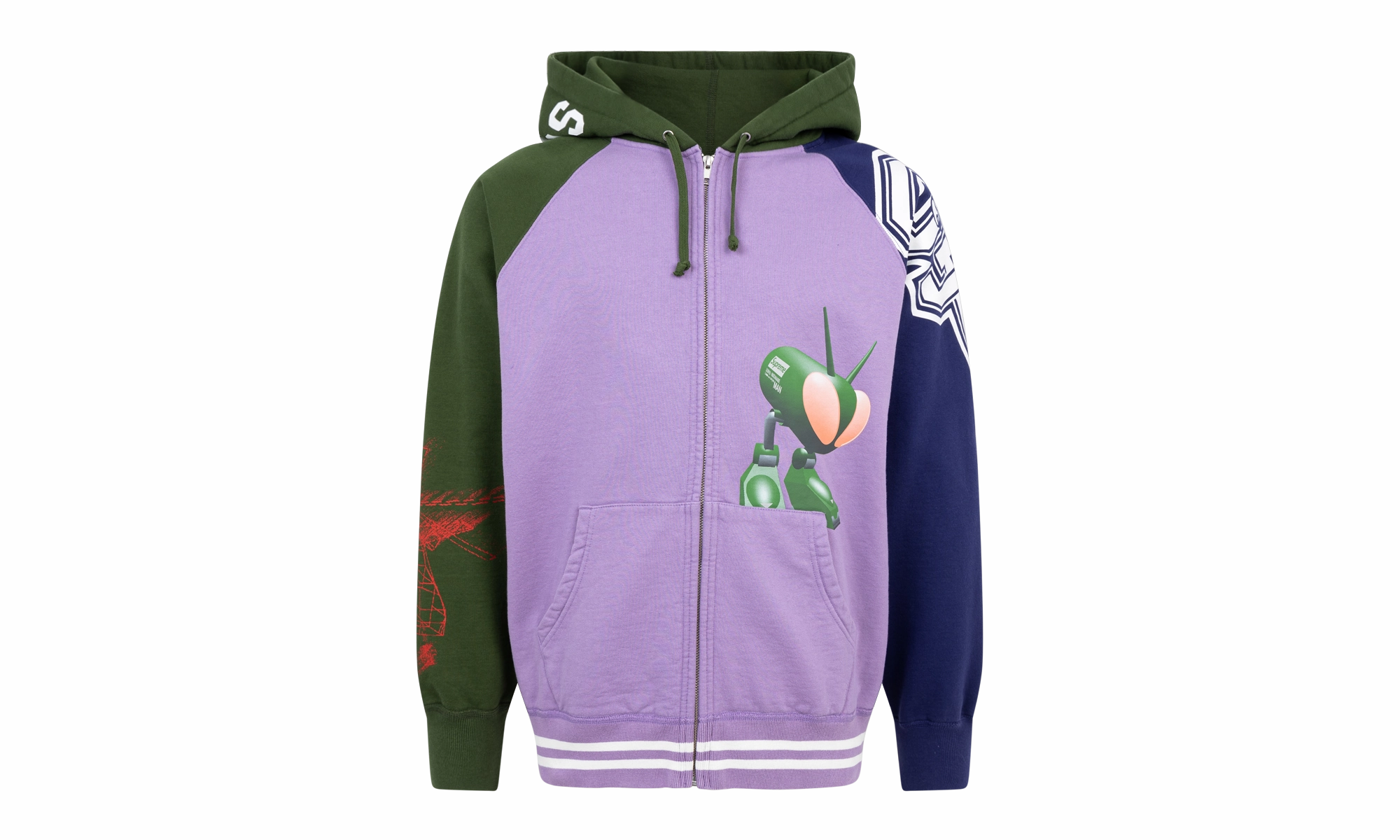 Junya Watanabe Zip Up Hoodie "FW 21 Comme des Garcons"