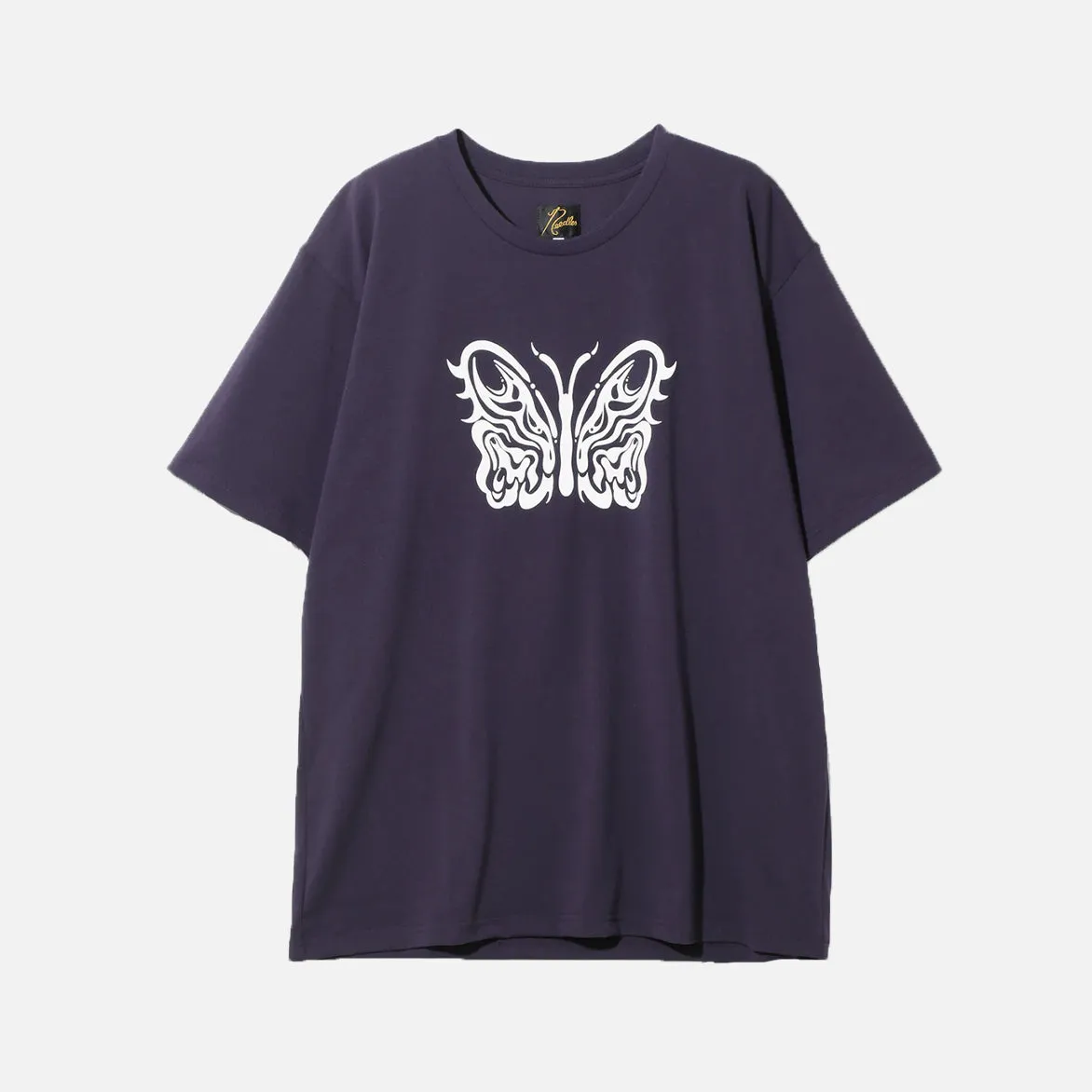 KAE TANAKA X NEEDLES S/S CREW NECK TEE - EGGPLANT Coastal Chic