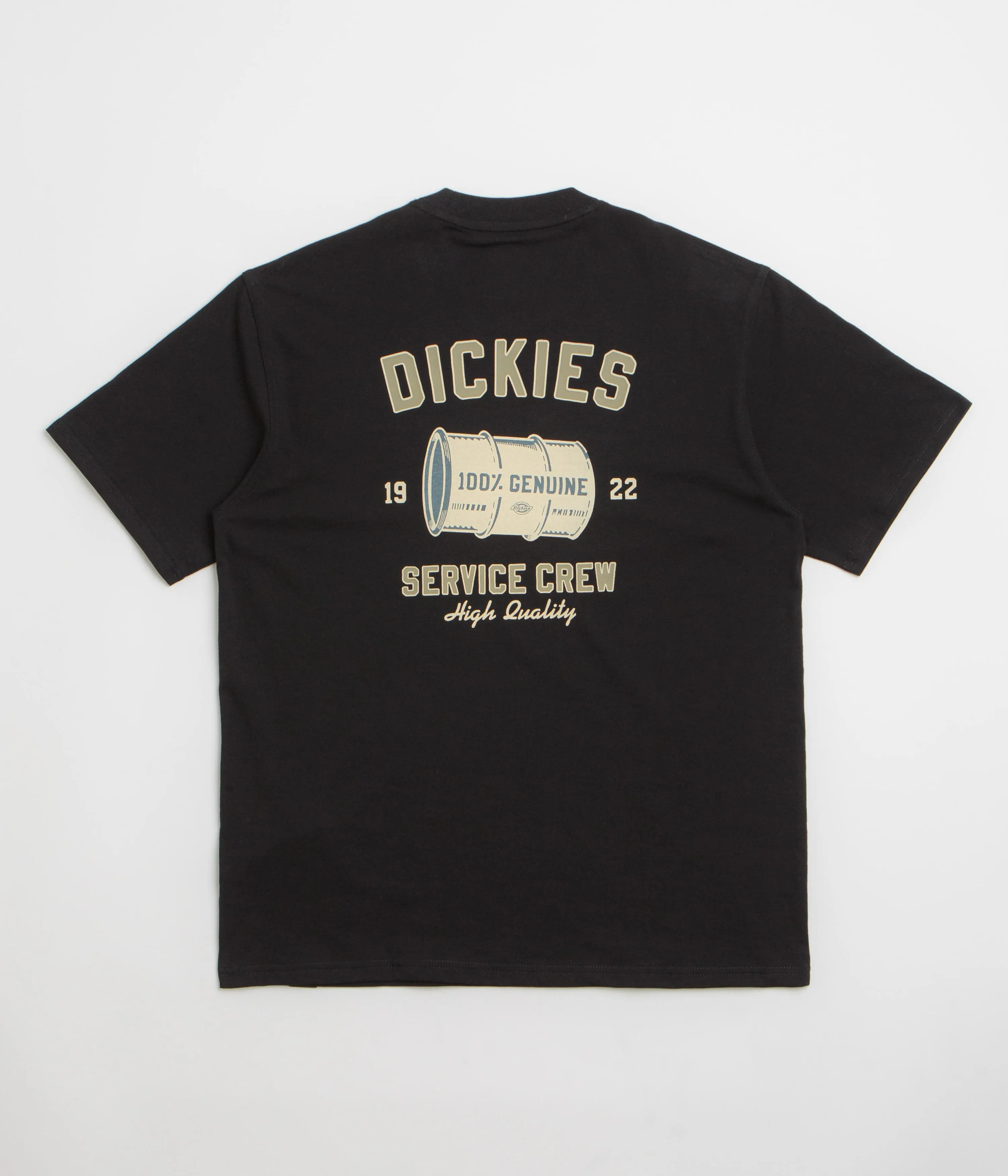 Formal Event Dickies Service Crew T-Shirt - Black