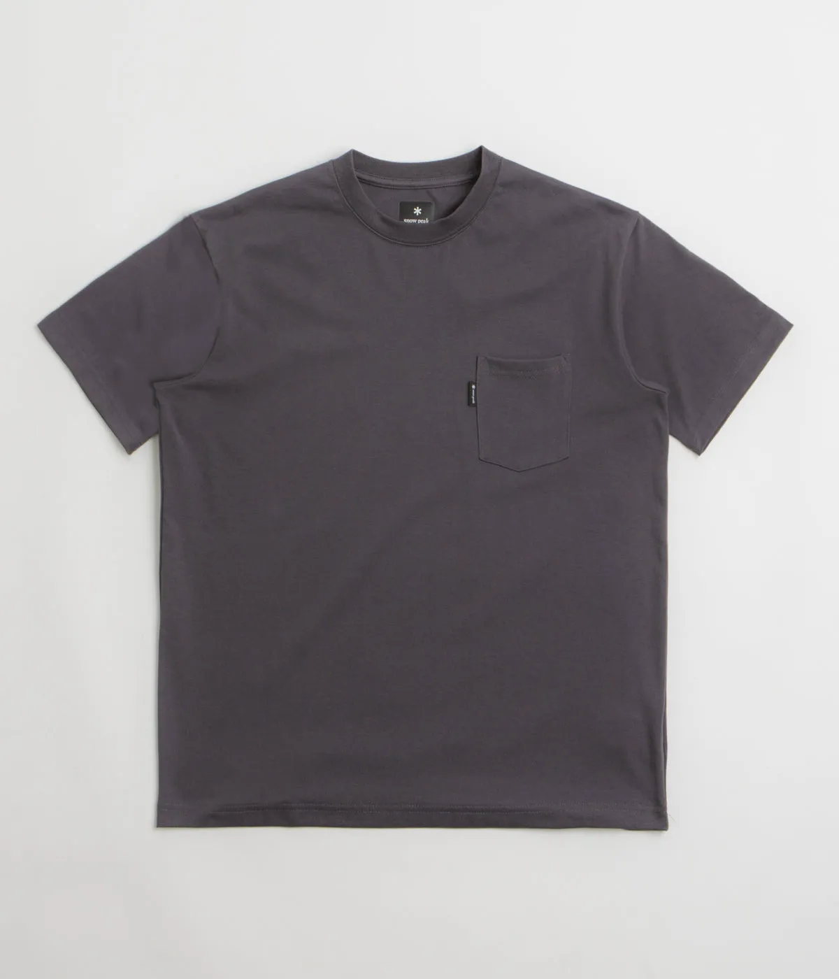 practicality Snow Peak NSD Pocket T-Shirt - Charcoal